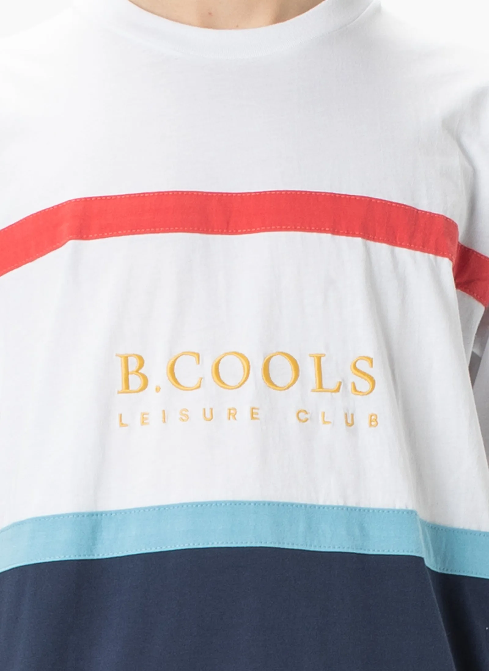Leisure Club Heritage Tee Navy Panel sold by Barney Cools product image thumbnail 2