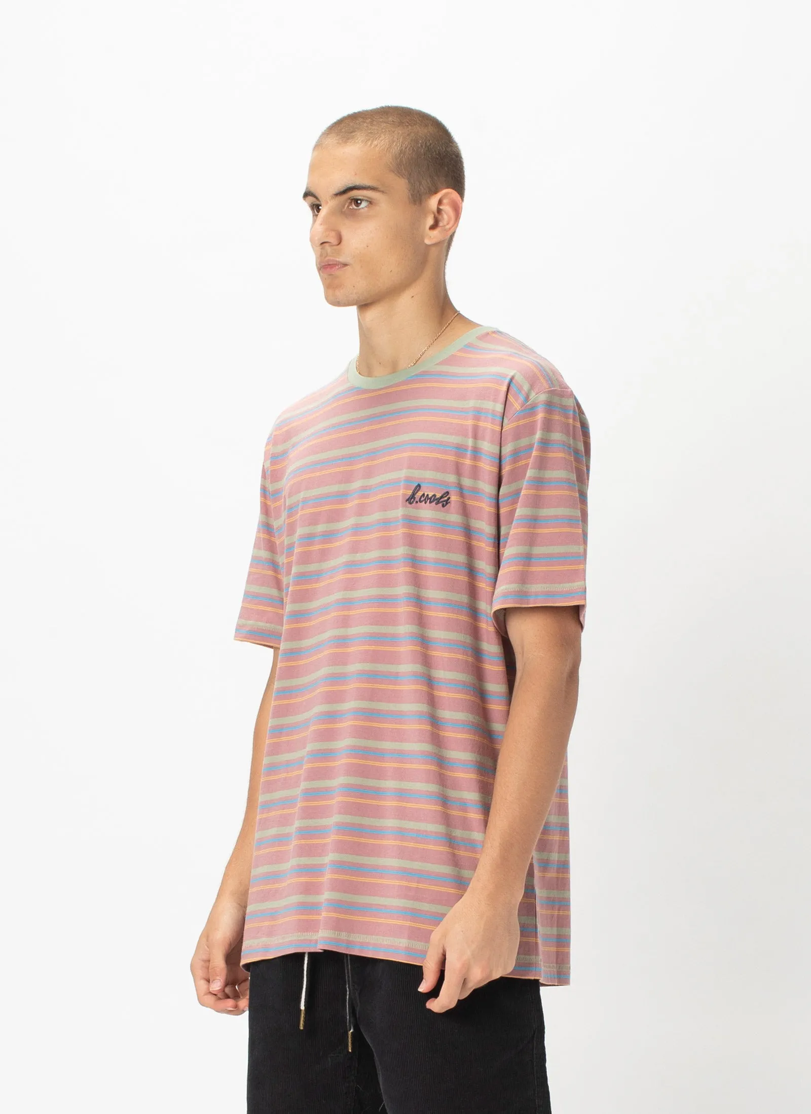 B.Cools Embro Tee Rose Stripe sold by Barney Cools product image thumbnail 2