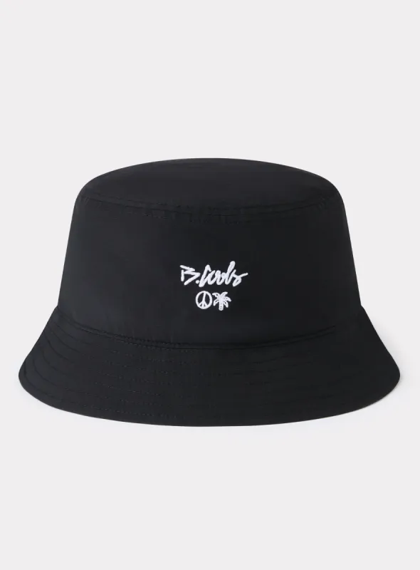 YC Logo Bucket Black sold by Barney Cools