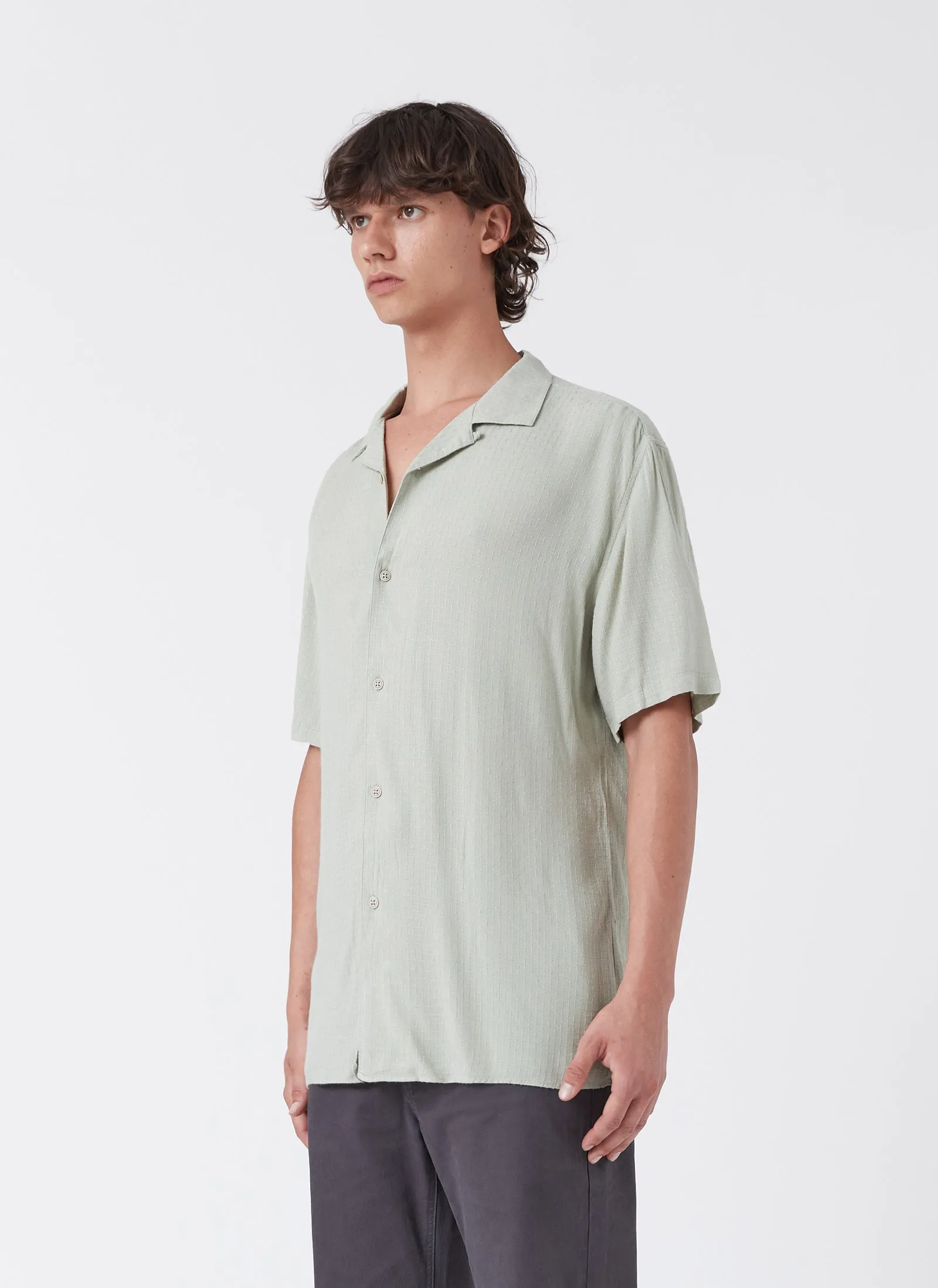 Resort Shirt Herb Jacquard sold by Barney Cools product image thumbnail 4