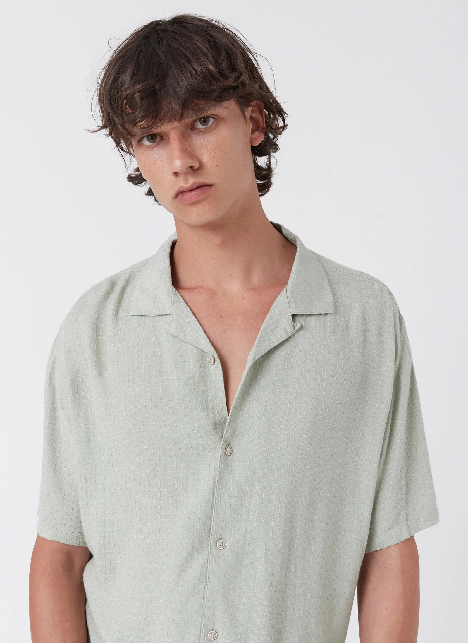 Resort Shirt Herb Jacquard sold by Barney Cools product image thumbnail 3