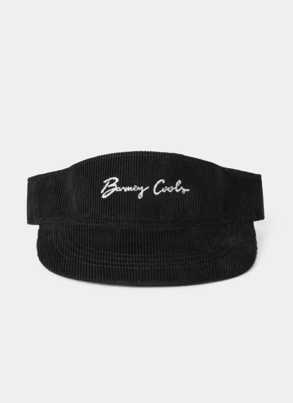 Golf Visor Black Cord sold by Barney Cools