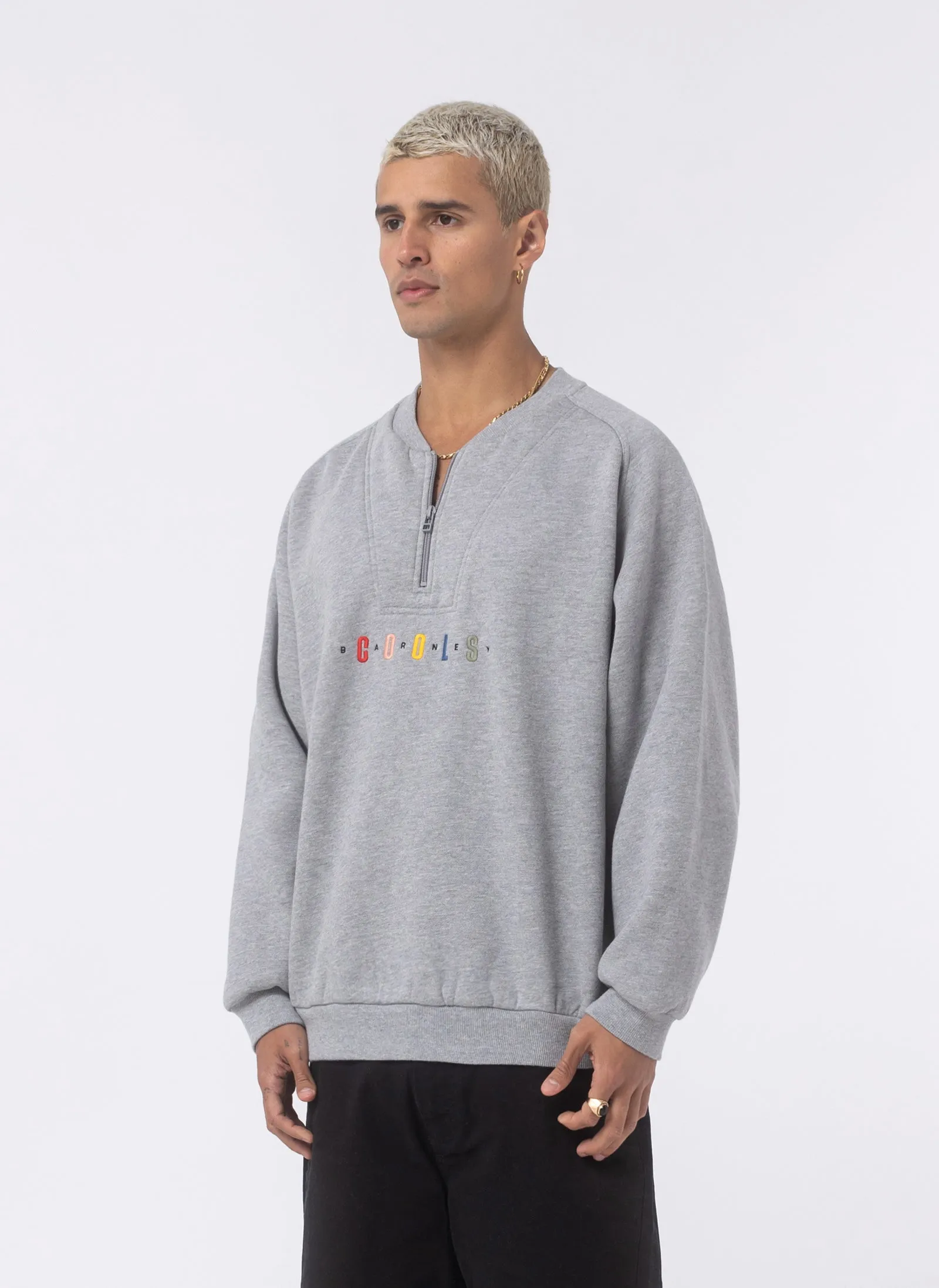 Athletique Sweatshirt Grey Melange sold by Barney Cools product image thumbnail 3