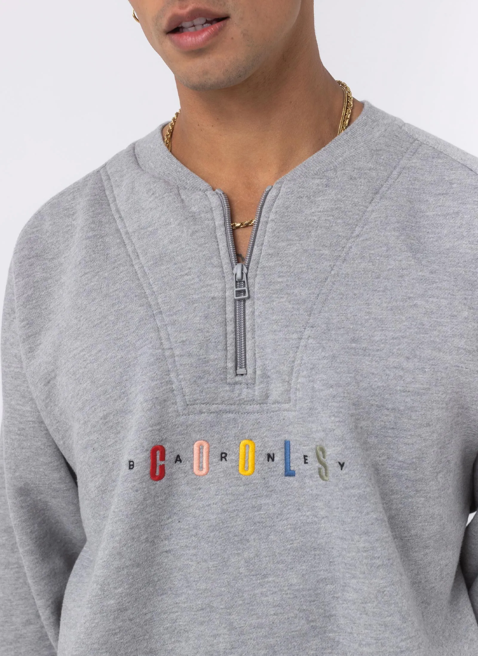 Athletique Sweatshirt Grey Melange sold by Barney Cools product image thumbnail 2