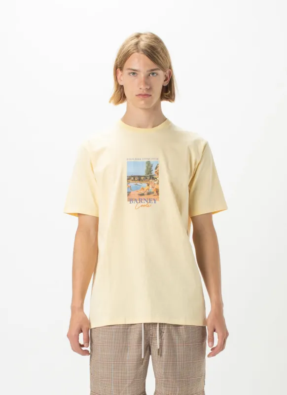 Postcard Tee Lemon sold by Barney Cools