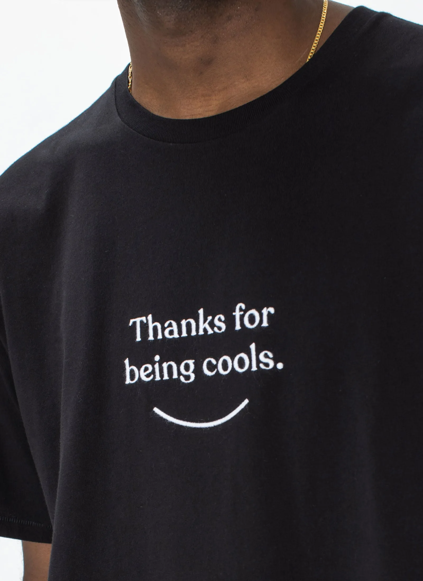 Thanks Tee Black sold by Barney Cools product image thumbnail 2