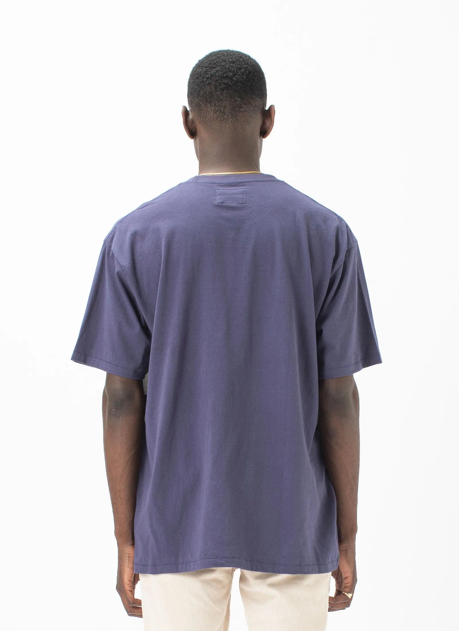 Leisure Club Homie Tee Navy sold by Barney Cools product image thumbnail 5