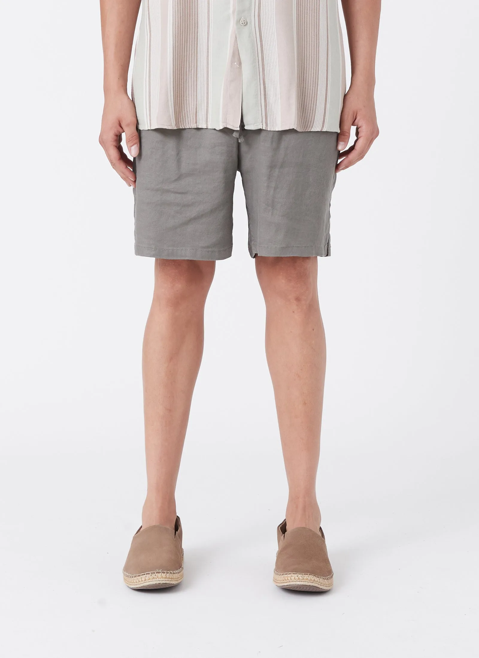 Poolside 2.0 Linen Short Pewter sold by Barney Cools product image thumbnail 2