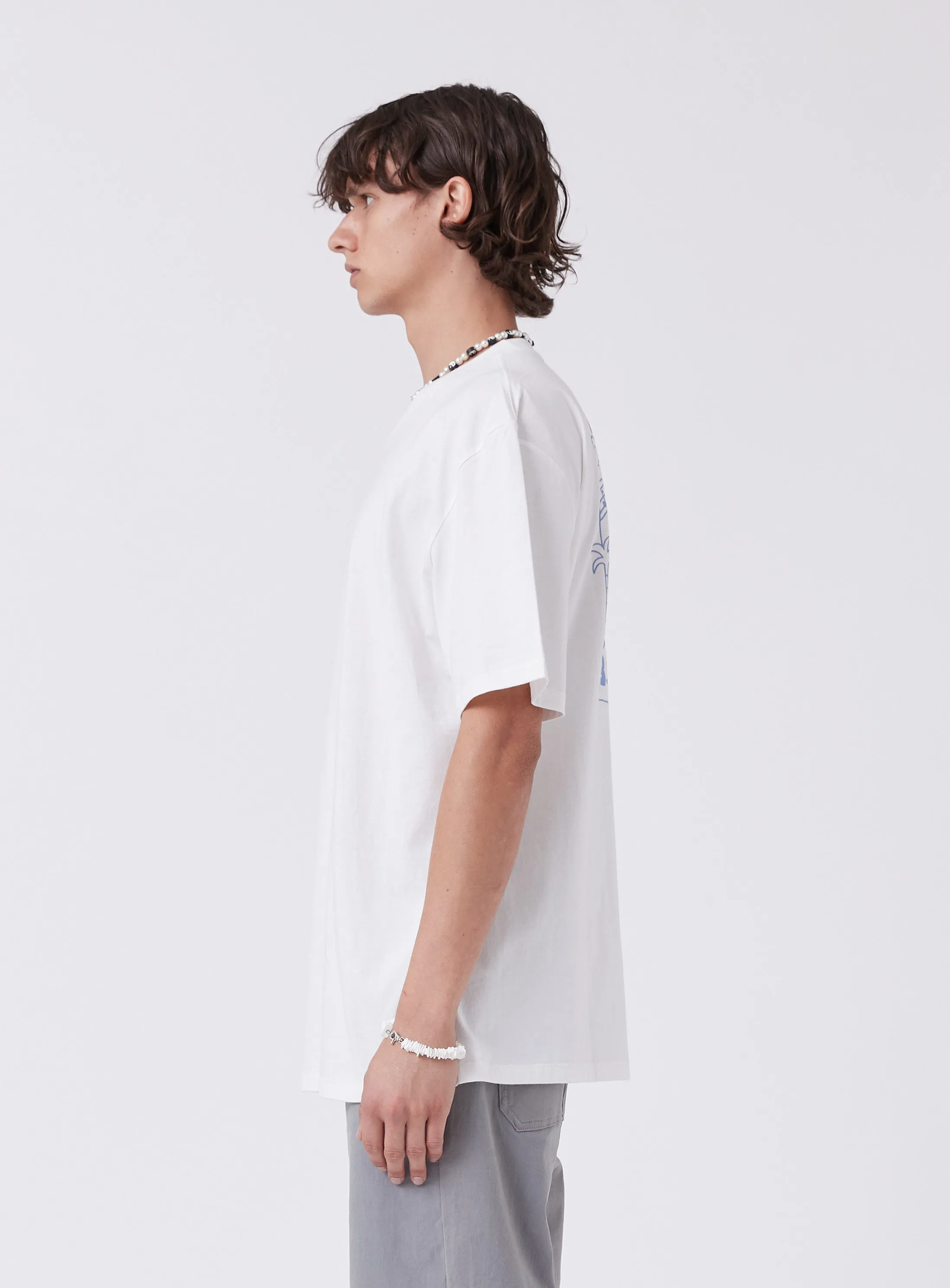Lads Homie Tee White sold by Barney Cools product image thumbnail 5