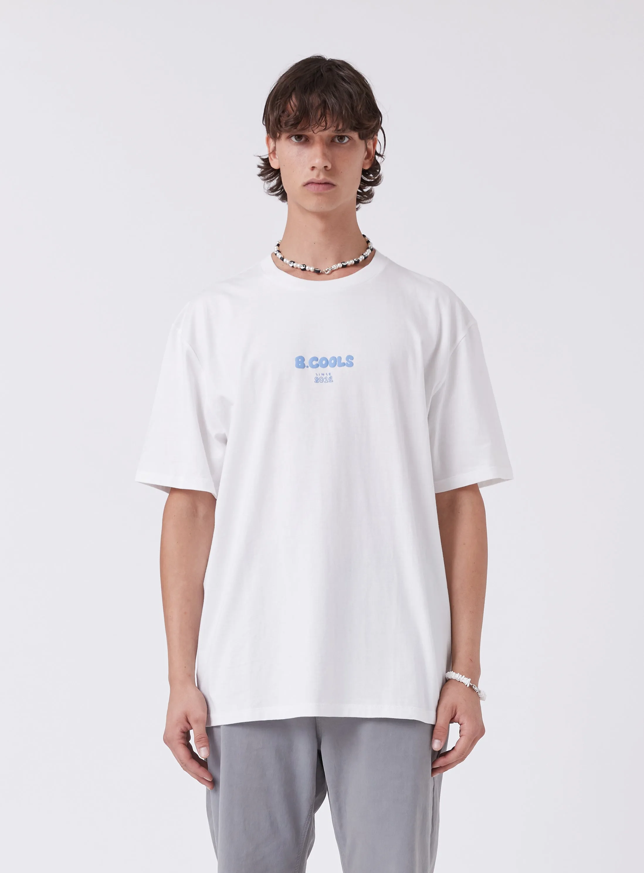 Lads Homie Tee White sold by Barney Cools product image thumbnail 2