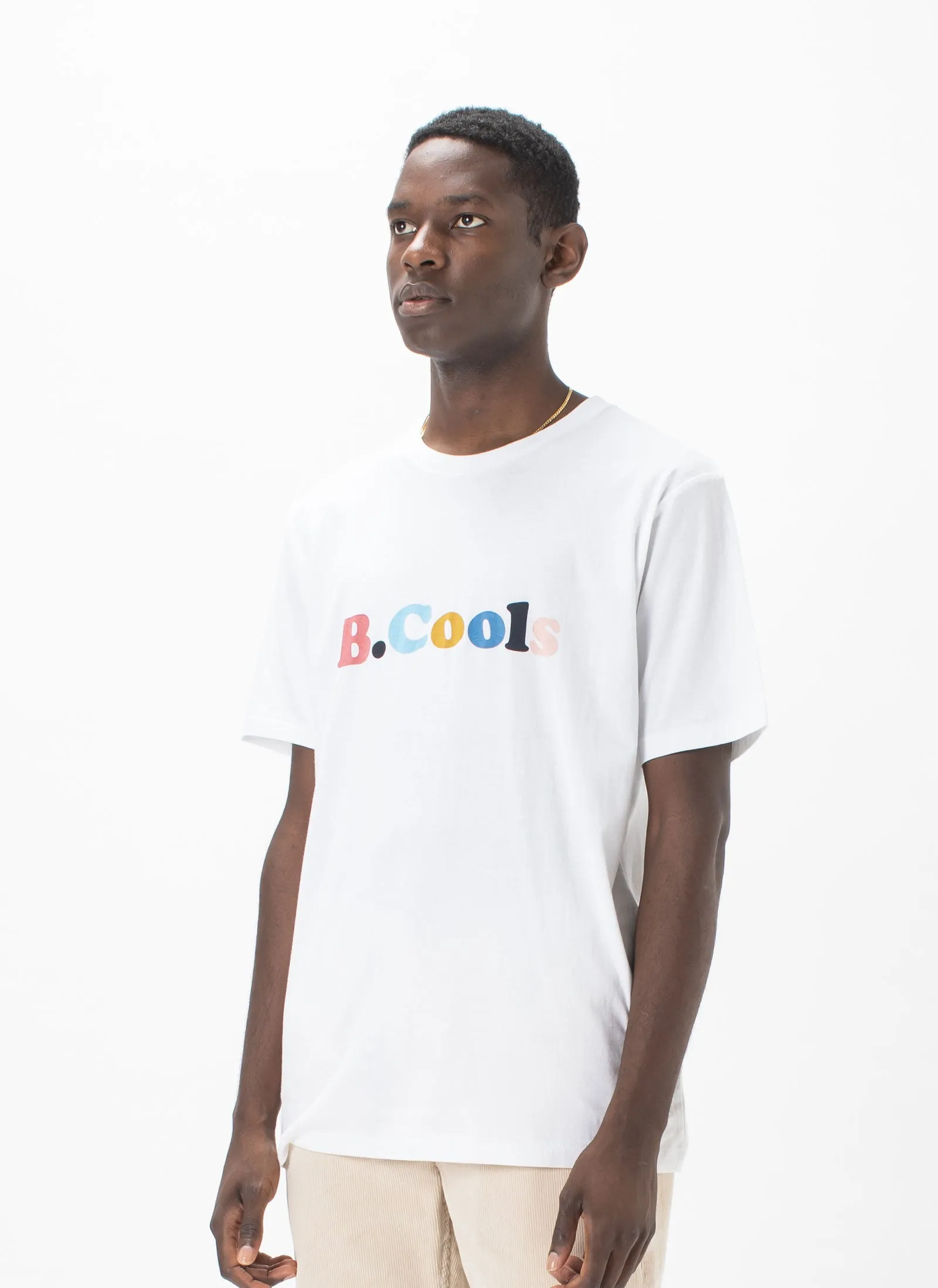 Retro Logo Tee White sold by Barney Cools product image thumbnail 3
