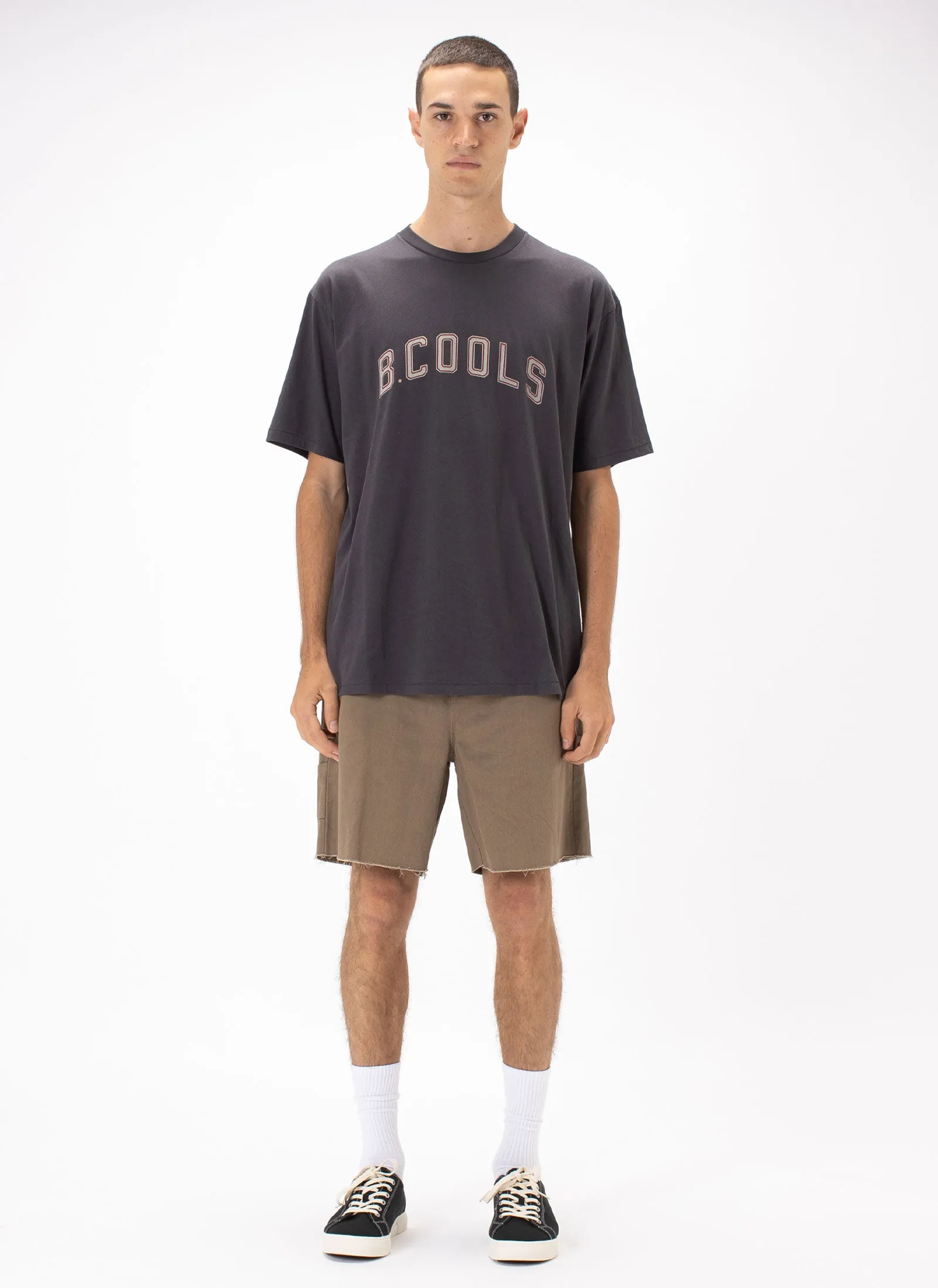 College Homie Tee Washed Black sold by Barney Cools product image thumbnail 5