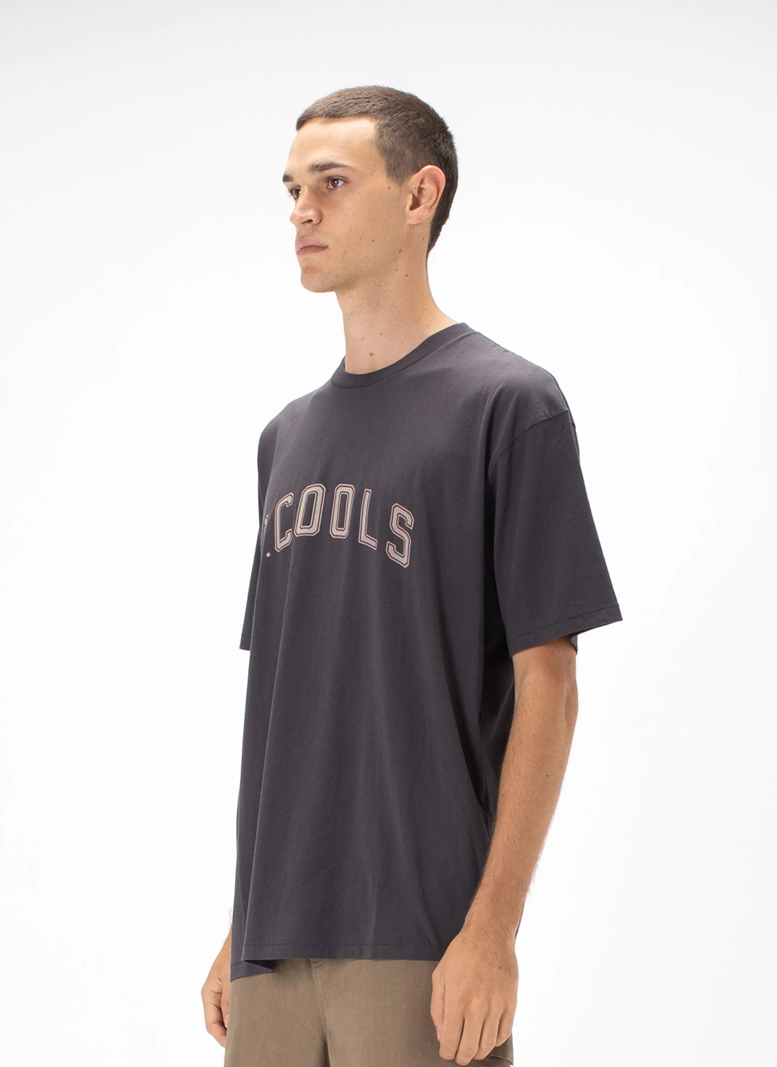College Homie Tee Washed Black sold by Barney Cools product image thumbnail 3