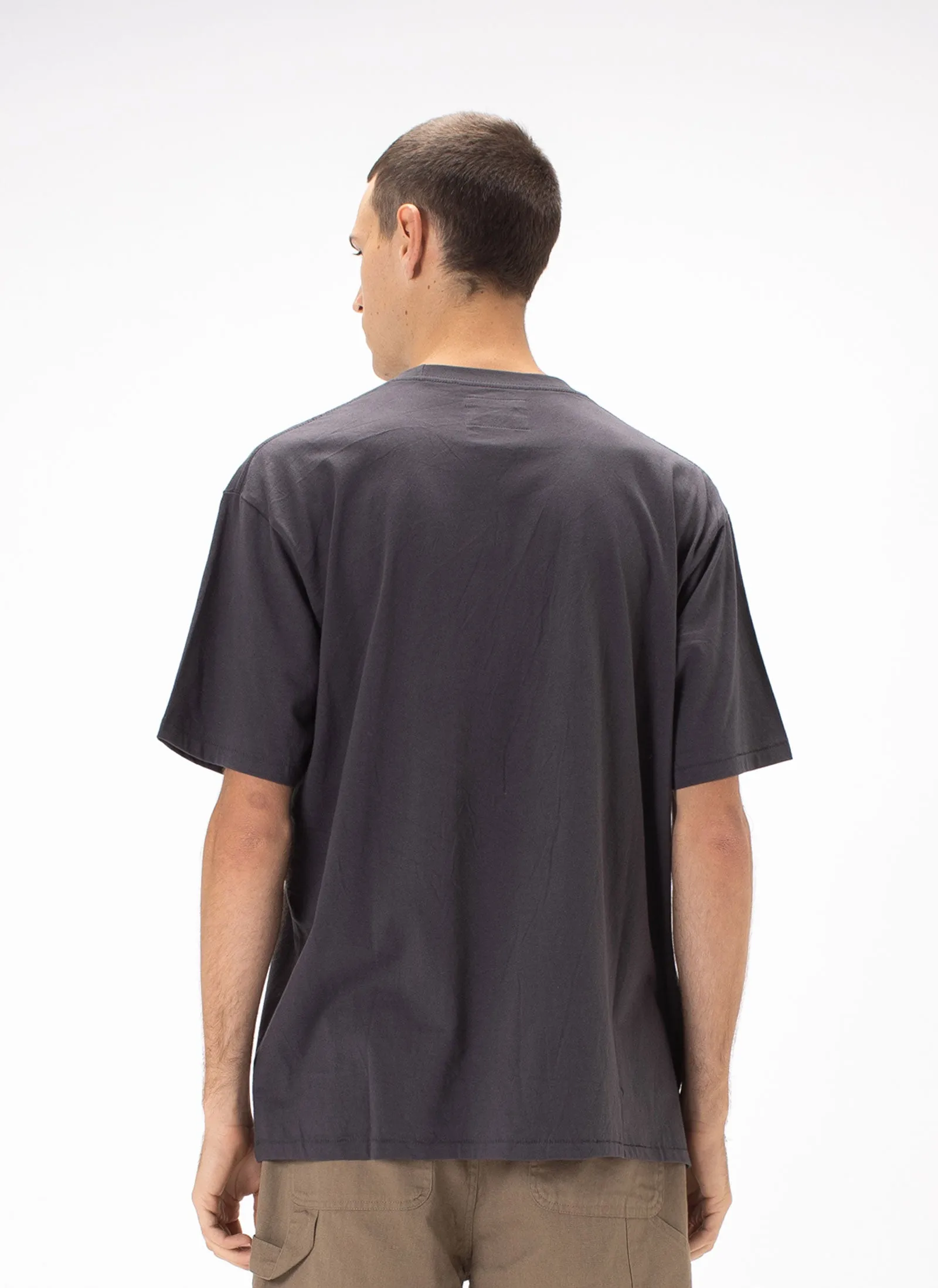 College Homie Tee Washed Black sold by Barney Cools product image thumbnail 4