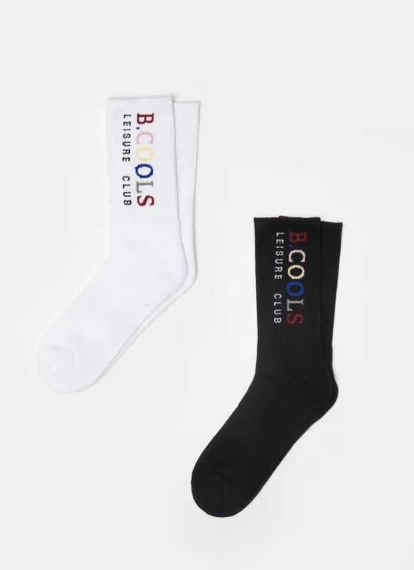 2-Pack Sock White/Black sold by Barney Cools
