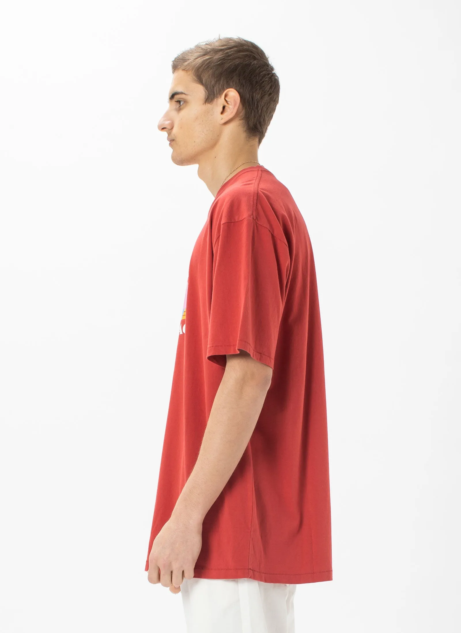 Life's A Beach Homie Tee Vintage Red sold by Barney Cools product image thumbnail 4