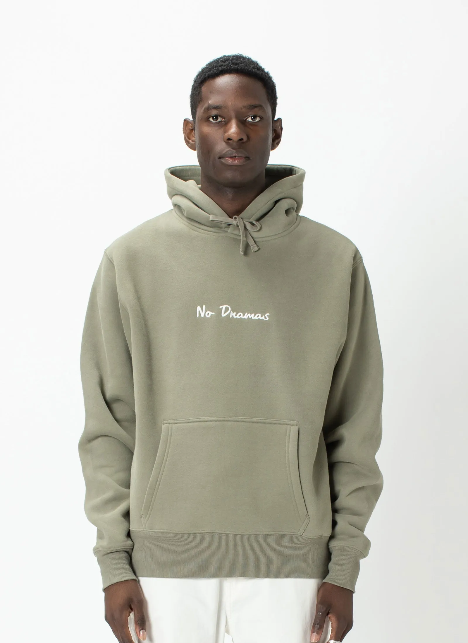 No Dramas Hood Sage sold by Barney Cools