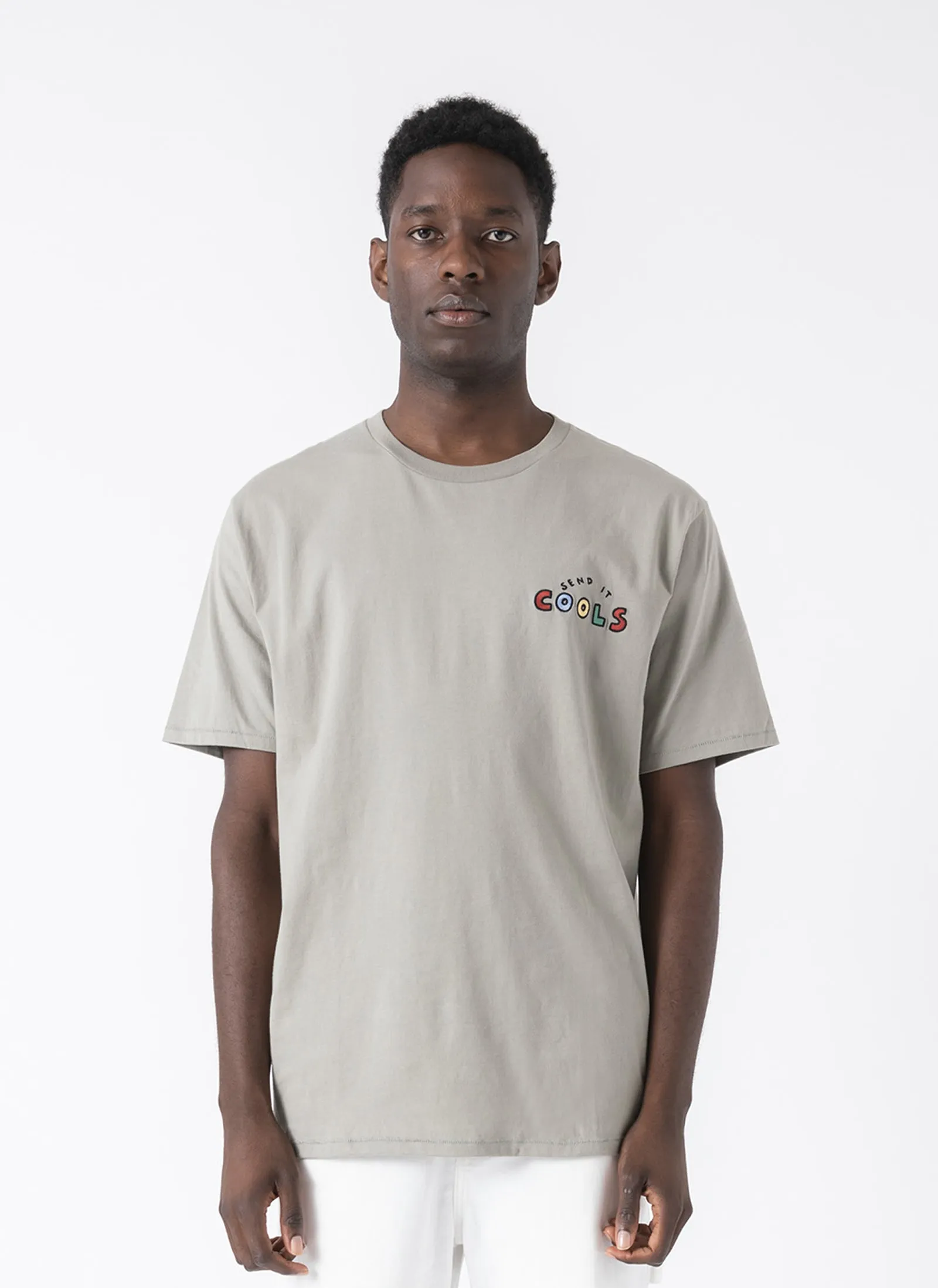 Grog Dog Tee Sage sold by Barney Cools