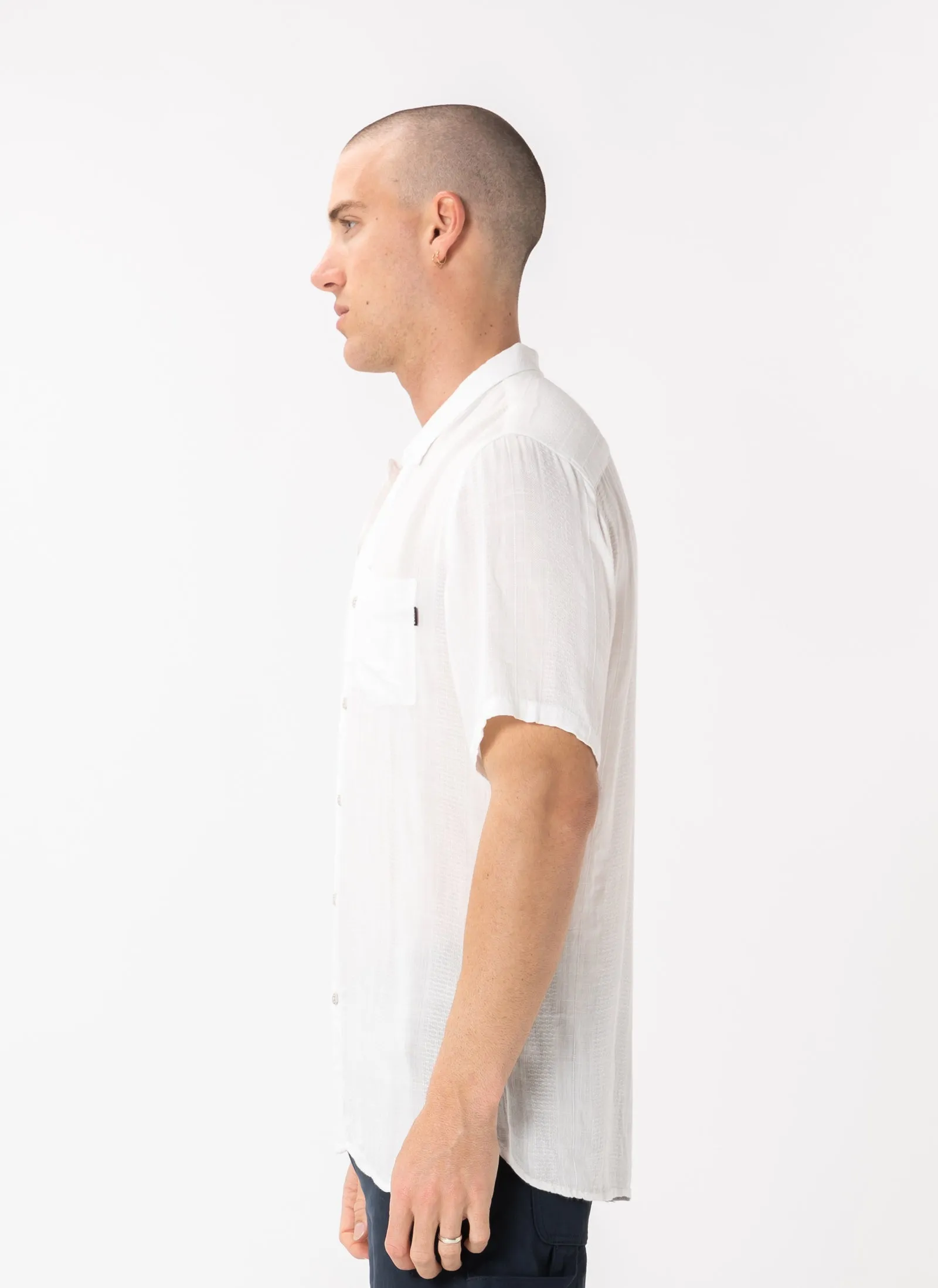 Holiday Shirt White Jacquard sold by Barney Cools product image thumbnail 4