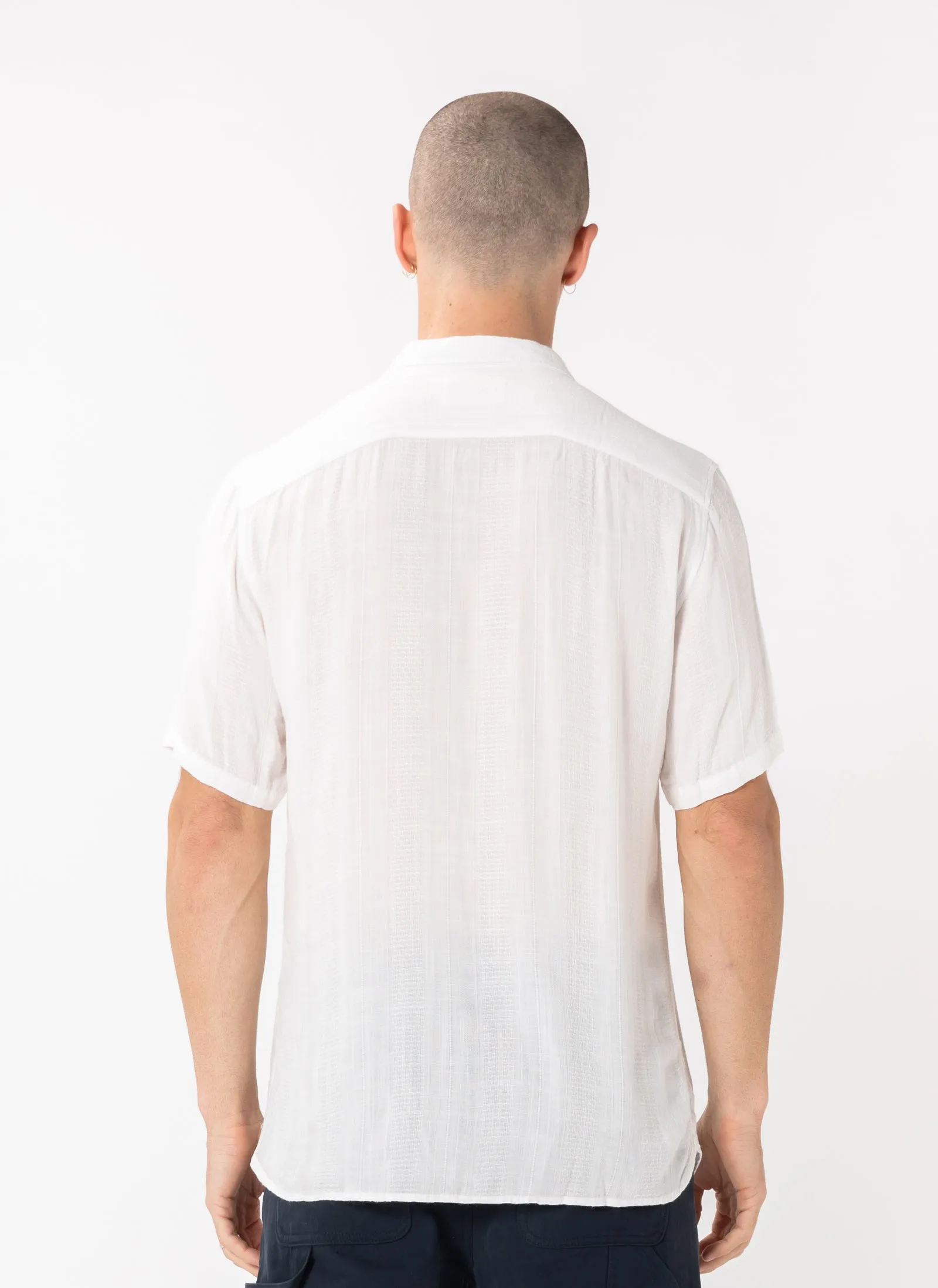 Holiday Shirt White Jacquard sold by Barney Cools product image thumbnail 5