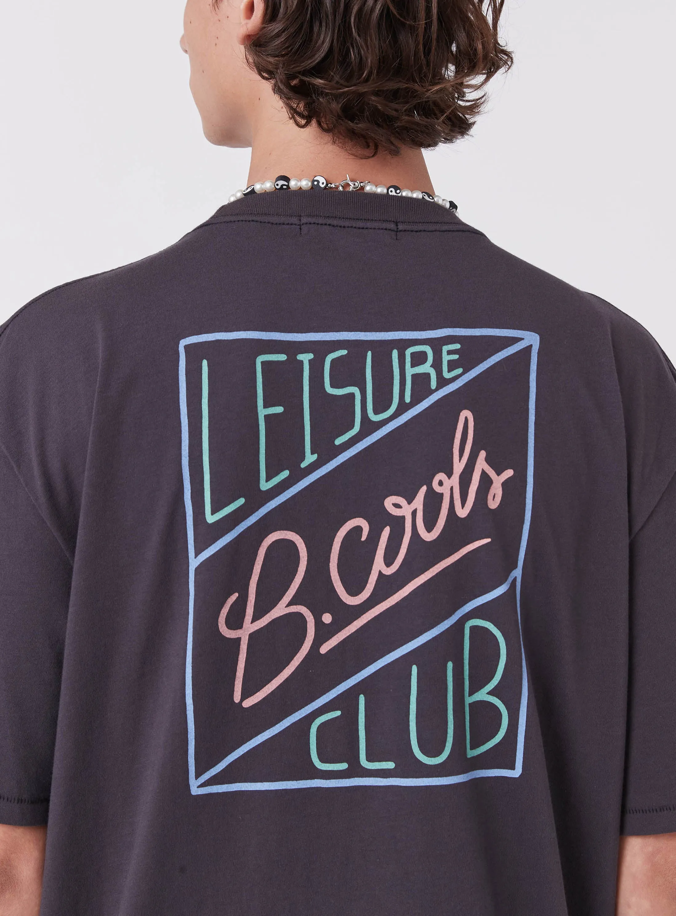 Ballpark Homie Tee Pigment Black sold by Barney Cools