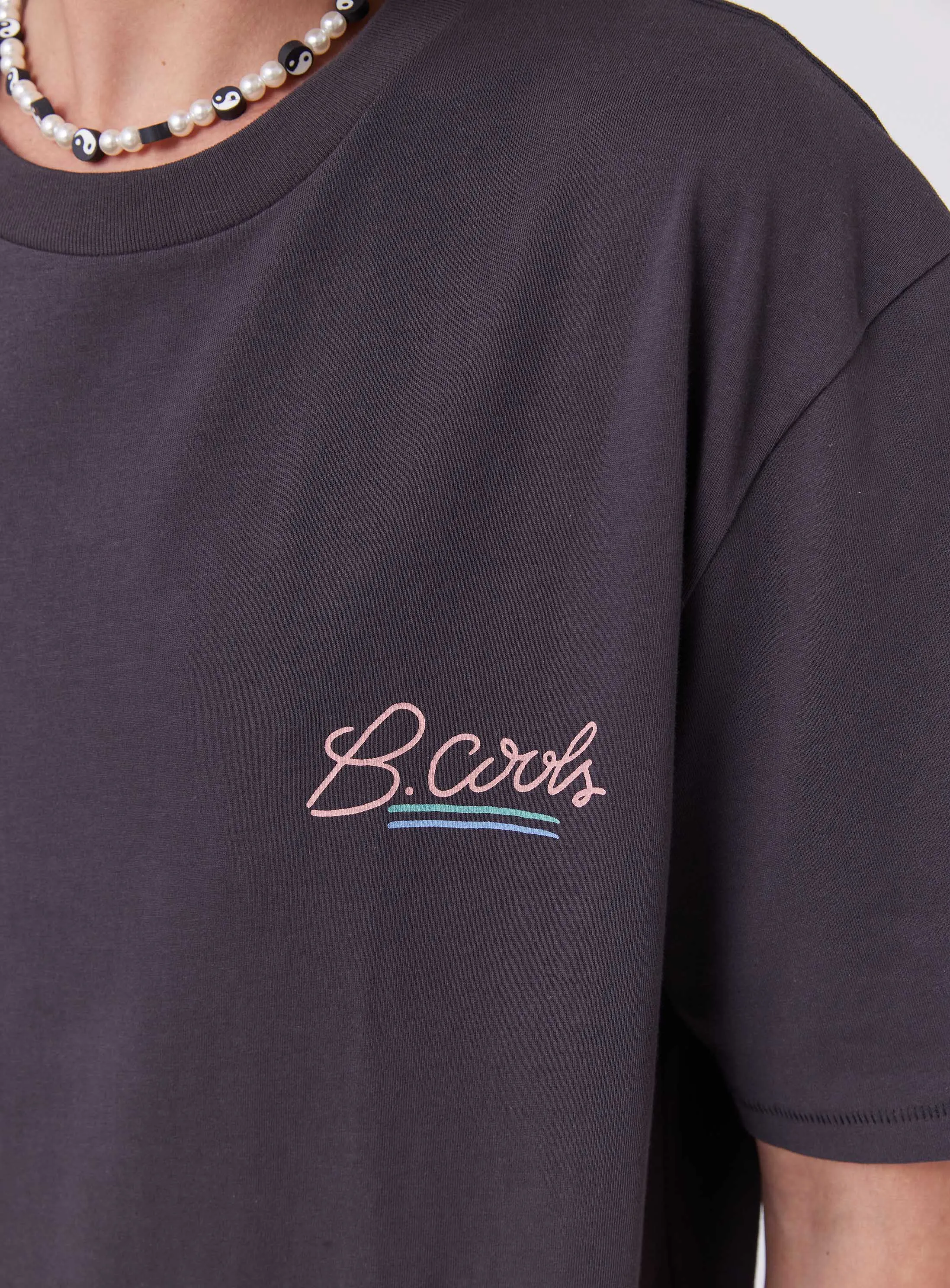 Ballpark Homie Tee Pigment Black sold by Barney Cools product image thumbnail 2