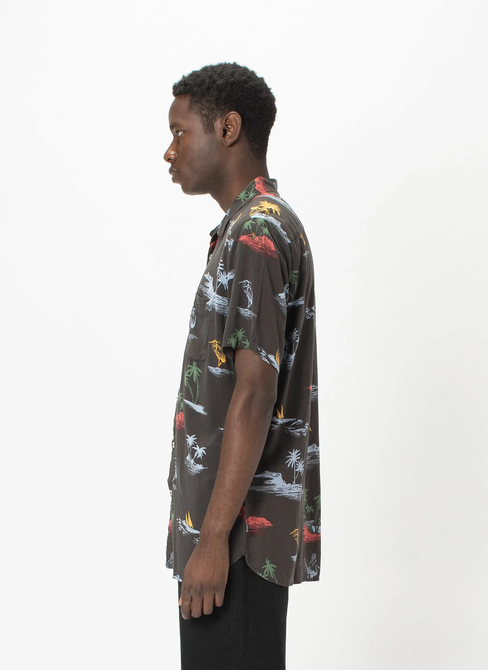 Holiday Short-Sleeve Shirt Black Islands sold by Barney Cools product image thumbnail 5