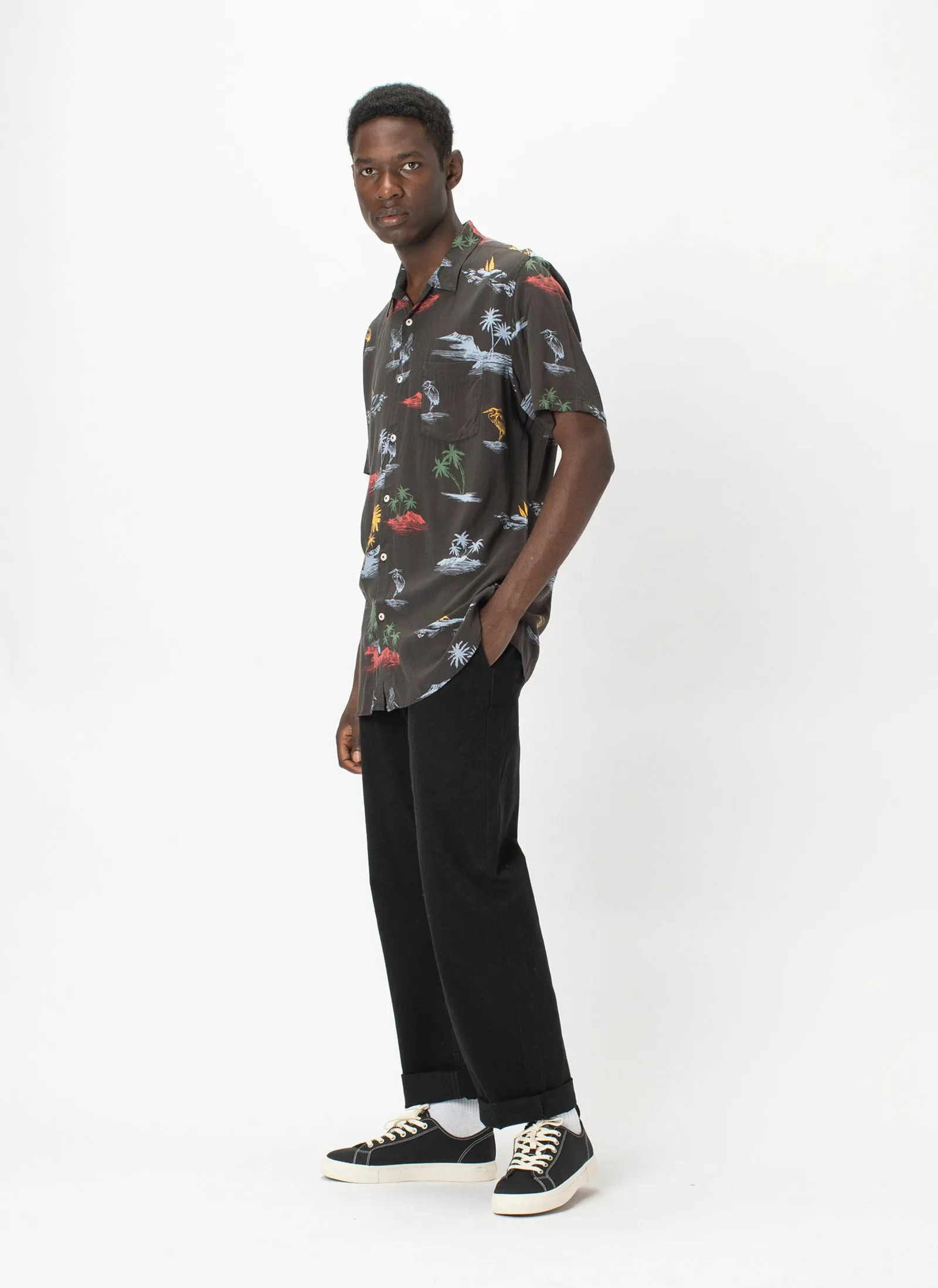 Holiday Short-Sleeve Shirt Black Islands sold by Barney Cools product image thumbnail 4