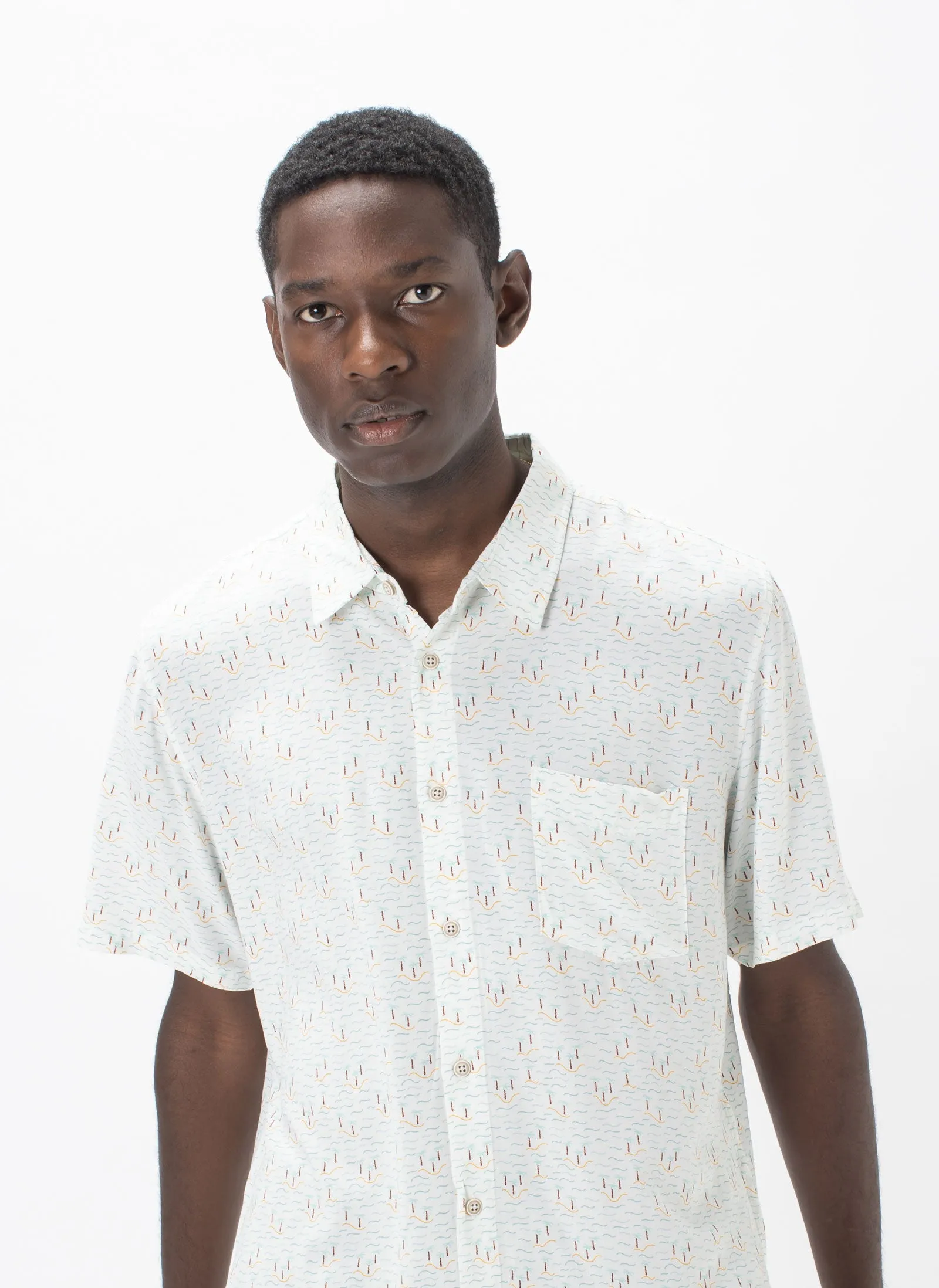 Holiday Shirt Micro Palms sold by Barney Cools product image thumbnail 5