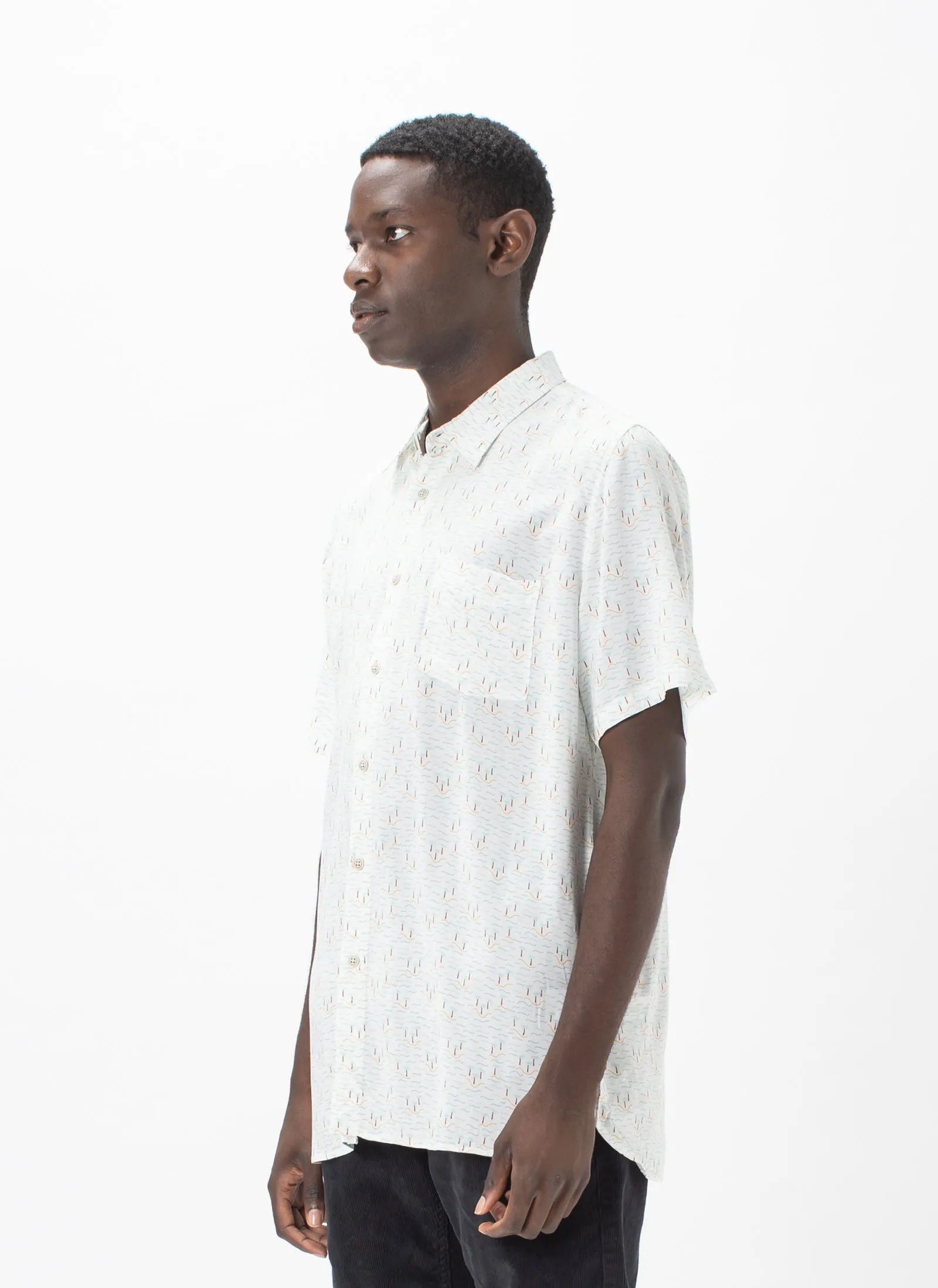 Holiday Shirt Micro Palms sold by Barney Cools product image thumbnail 3