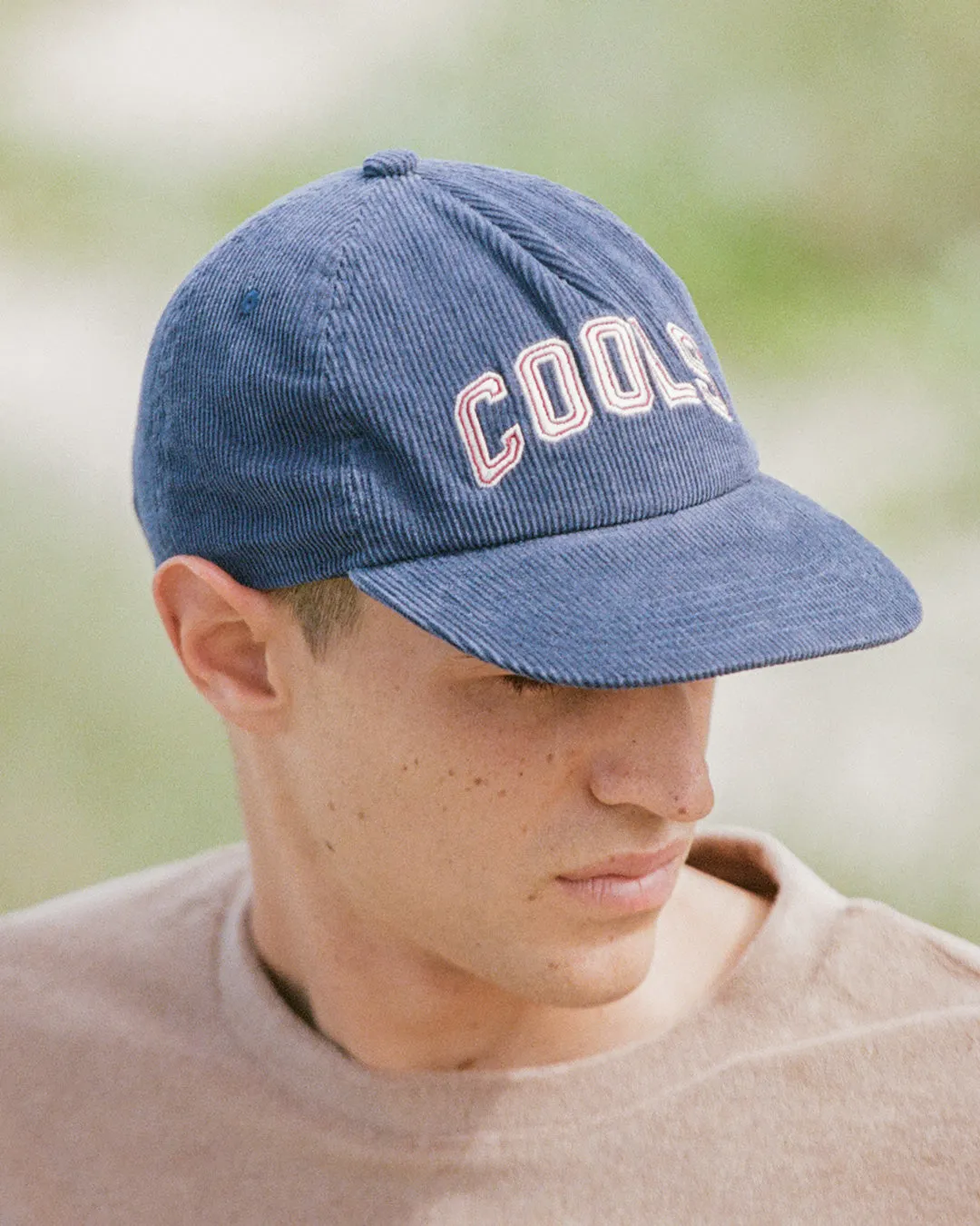 College Cap Navy Corduroy sold by Barney Cools product image thumbnail 2