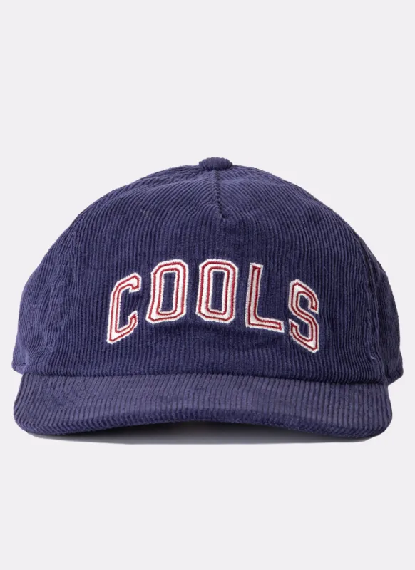 College Cap Navy Corduroy sold by Barney Cools