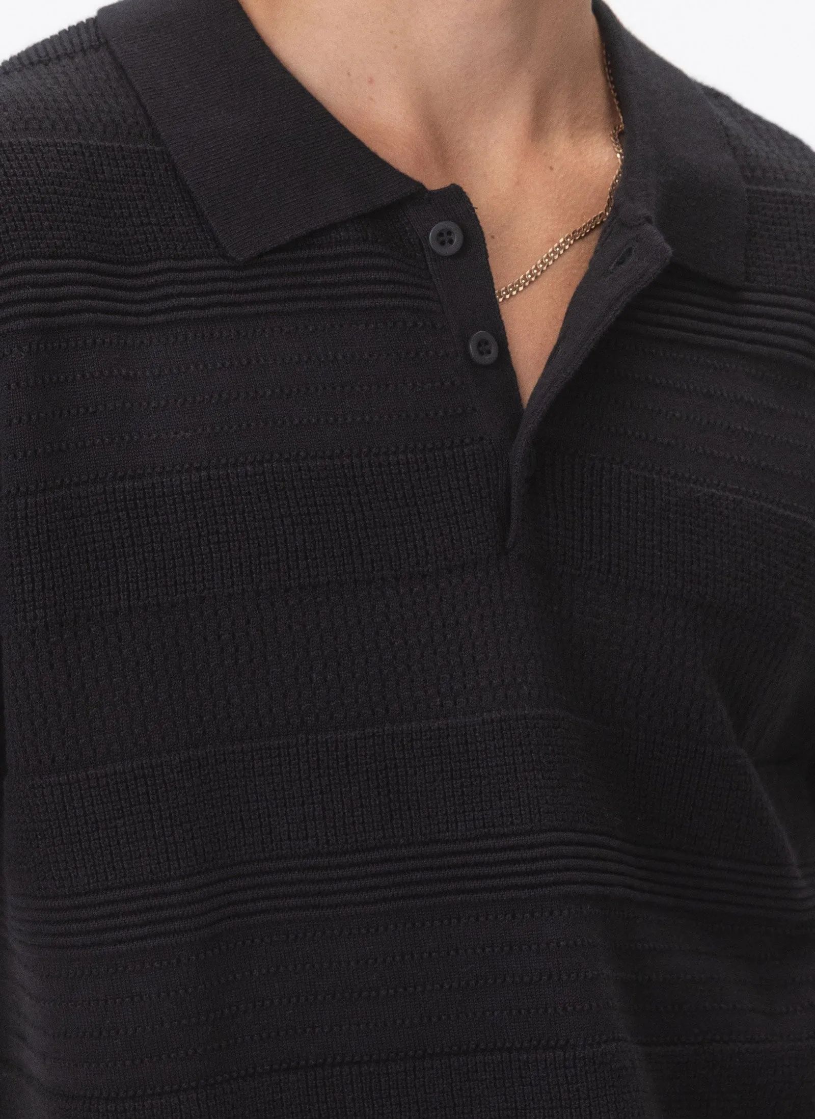 Golf Polo Black sold by Barney Cools product image thumbnail 2