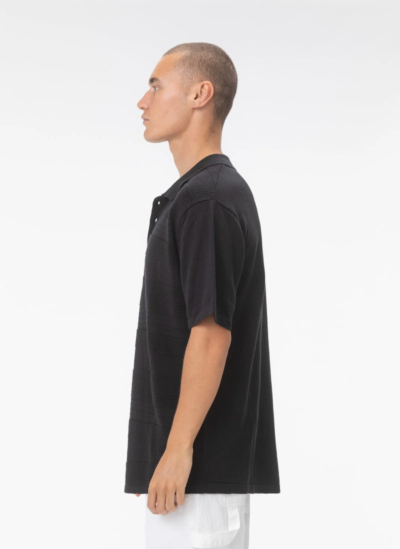 Golf Polo Black sold by Barney Cools product image thumbnail 5