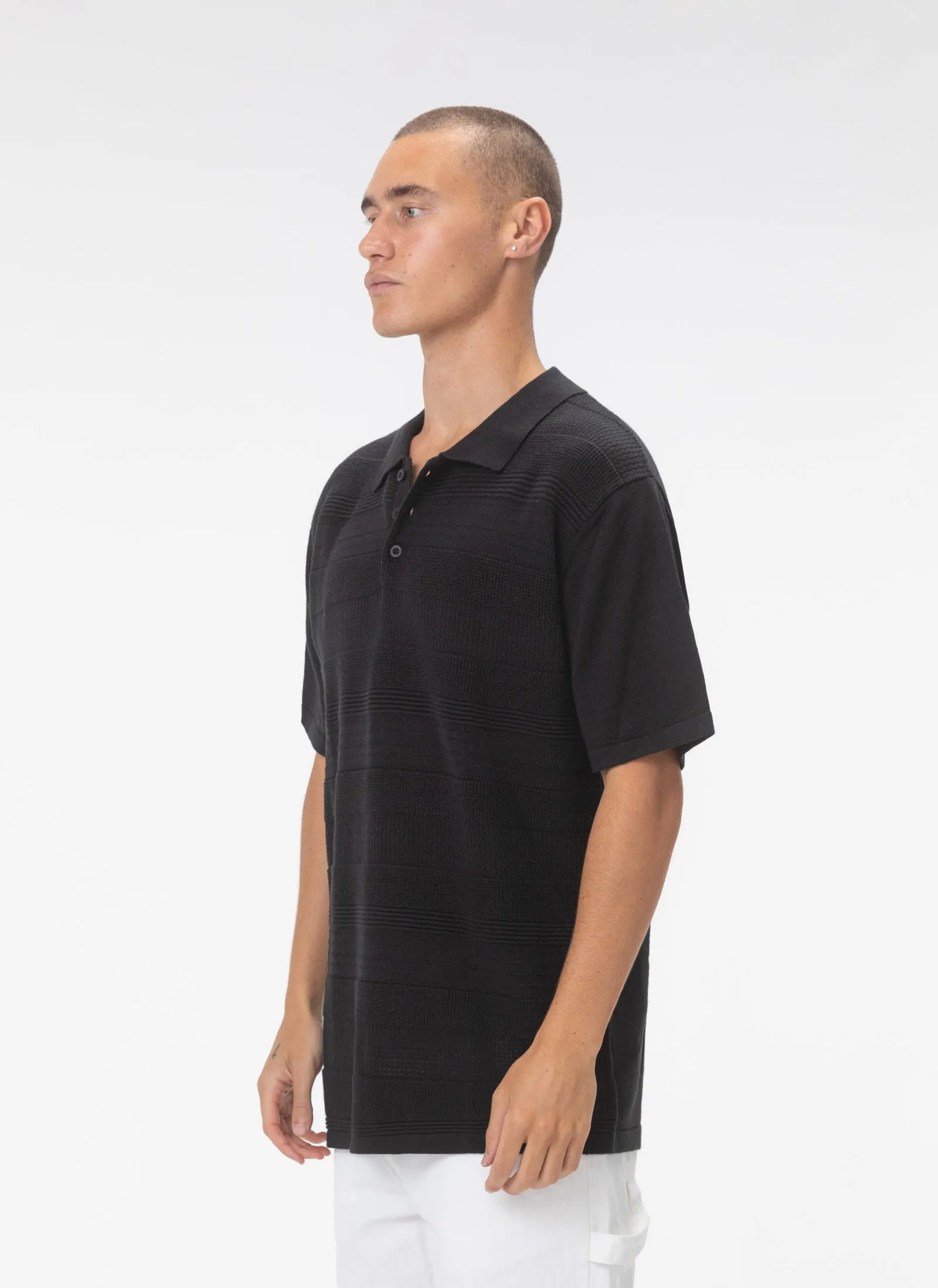 Golf Polo Black sold by Barney Cools product image thumbnail 4