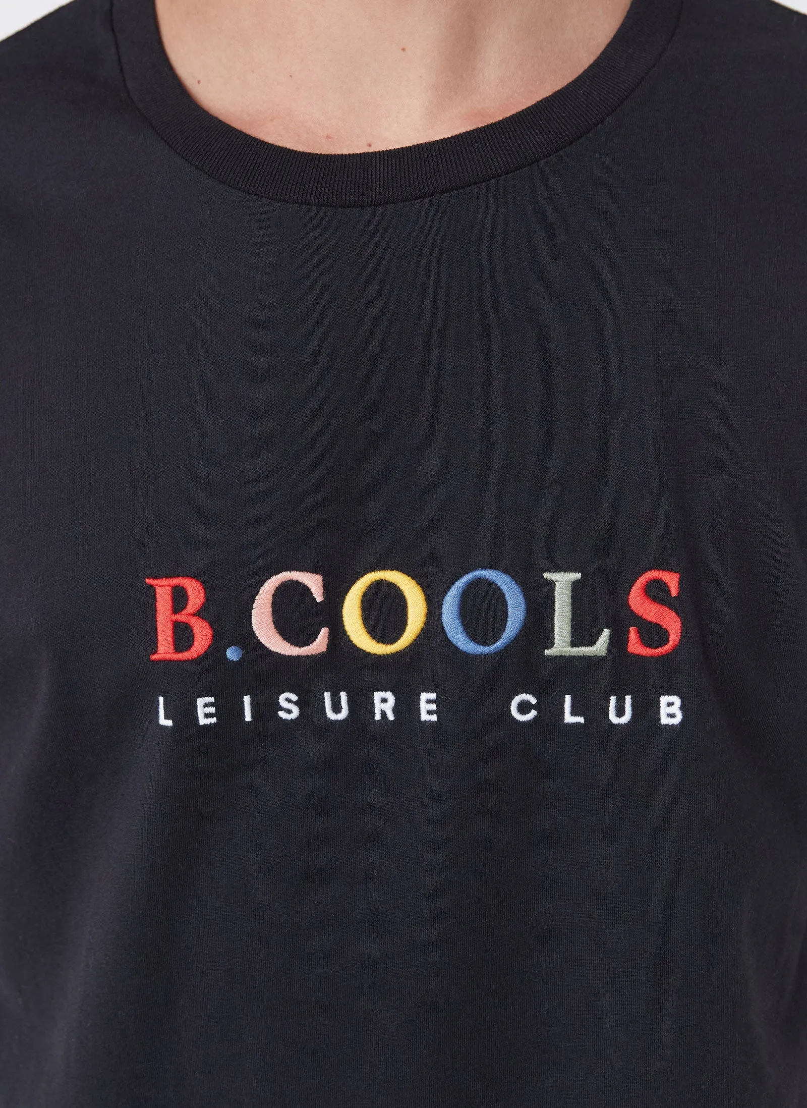 Leisure Club Tee Black sold by Barney Cools product image thumbnail 2