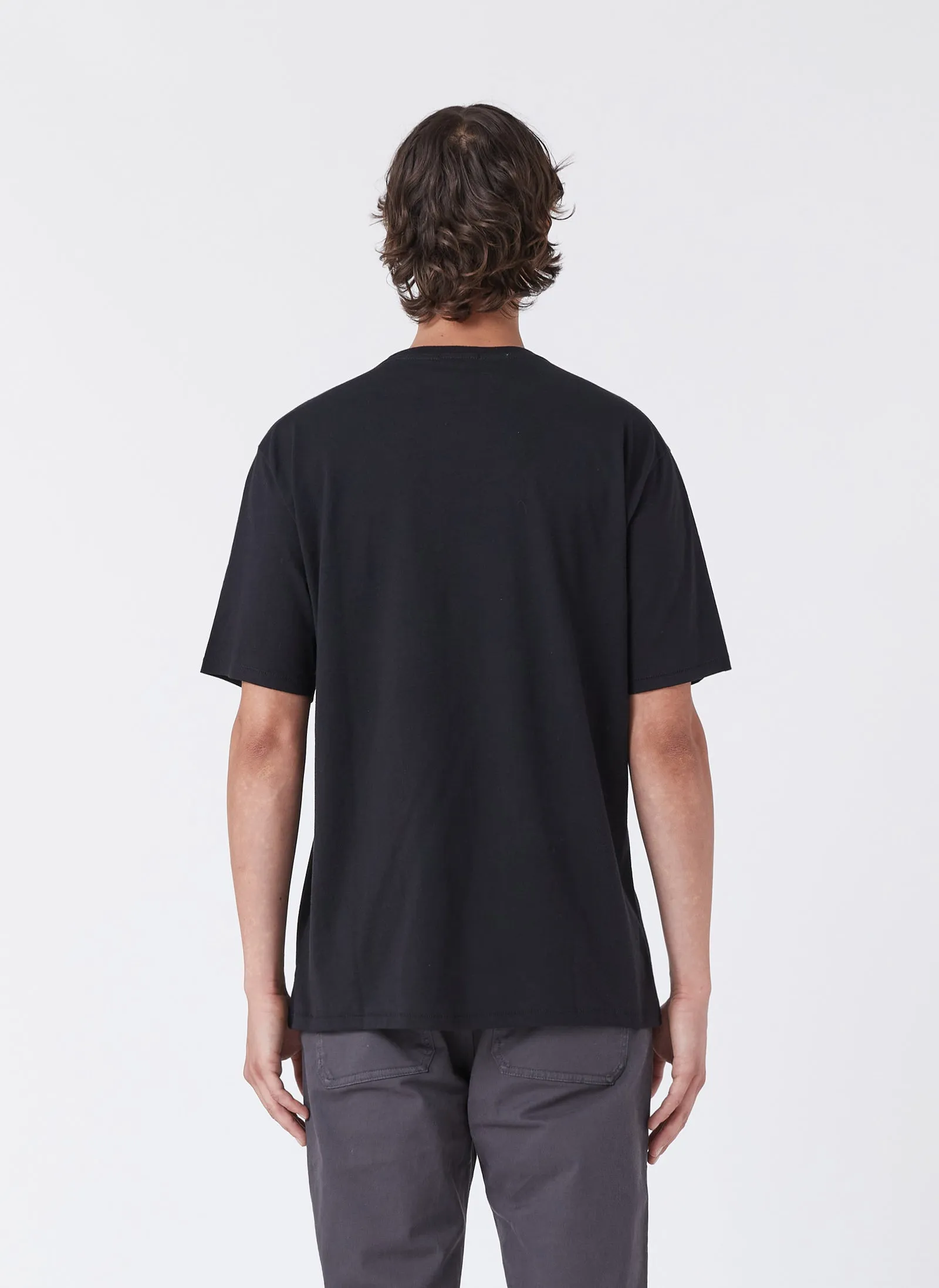 Leisure Club Tee Black sold by Barney Cools product image thumbnail 5