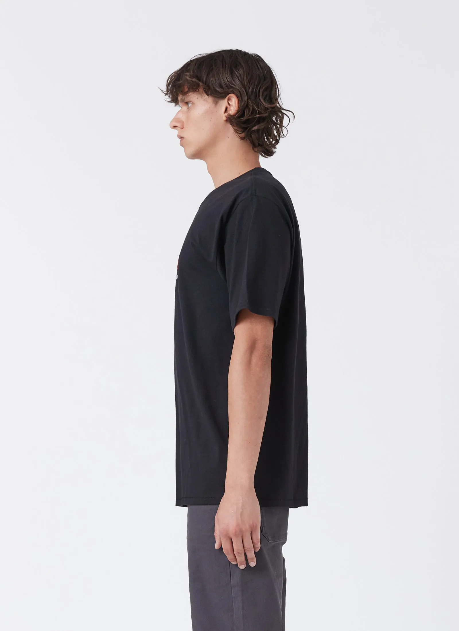 Leisure Club Tee Black sold by Barney Cools product image thumbnail 4
