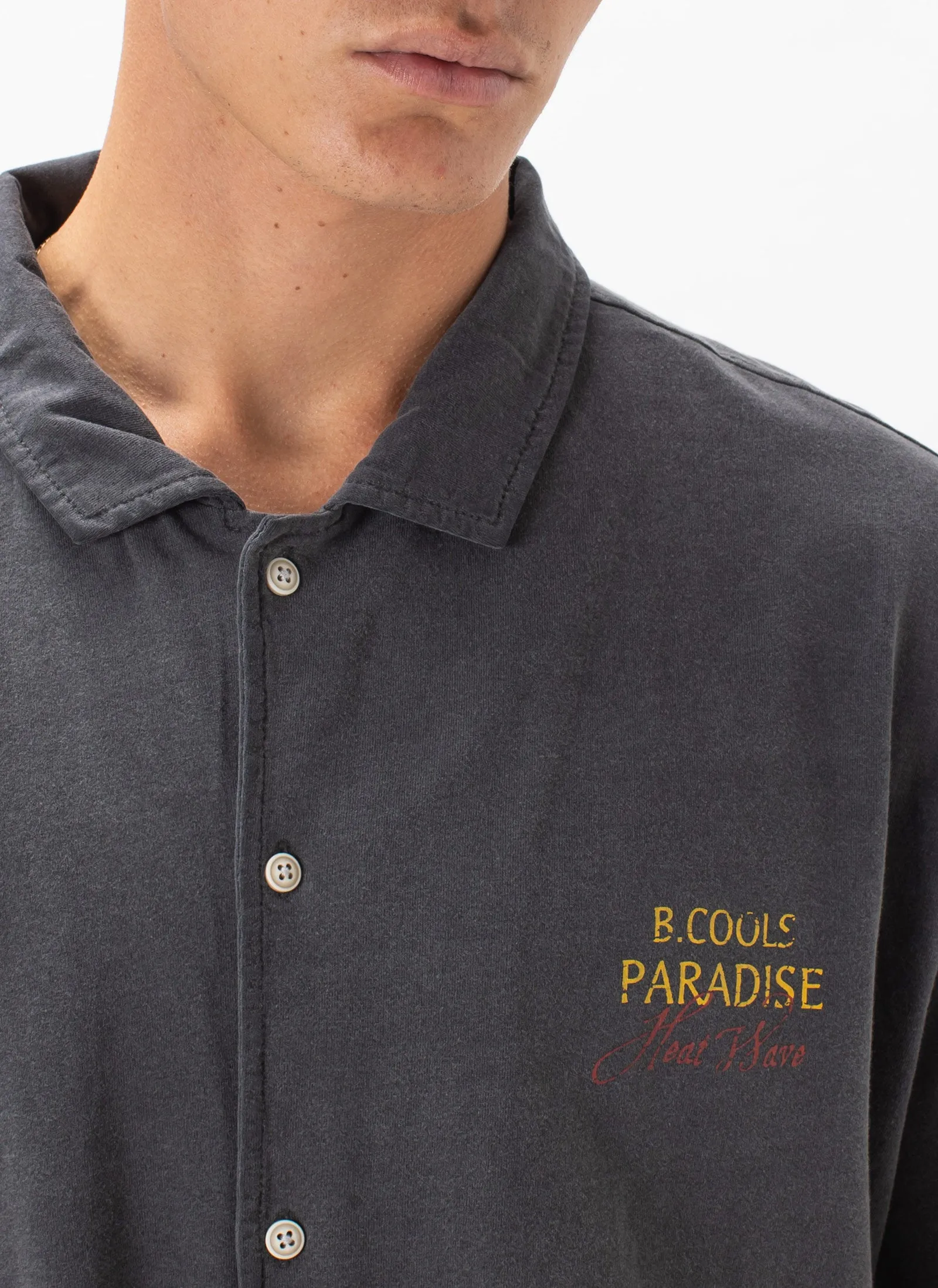 Comfy Camp-Collar Shirt Black Cobra sold by Barney Cools product image thumbnail 3