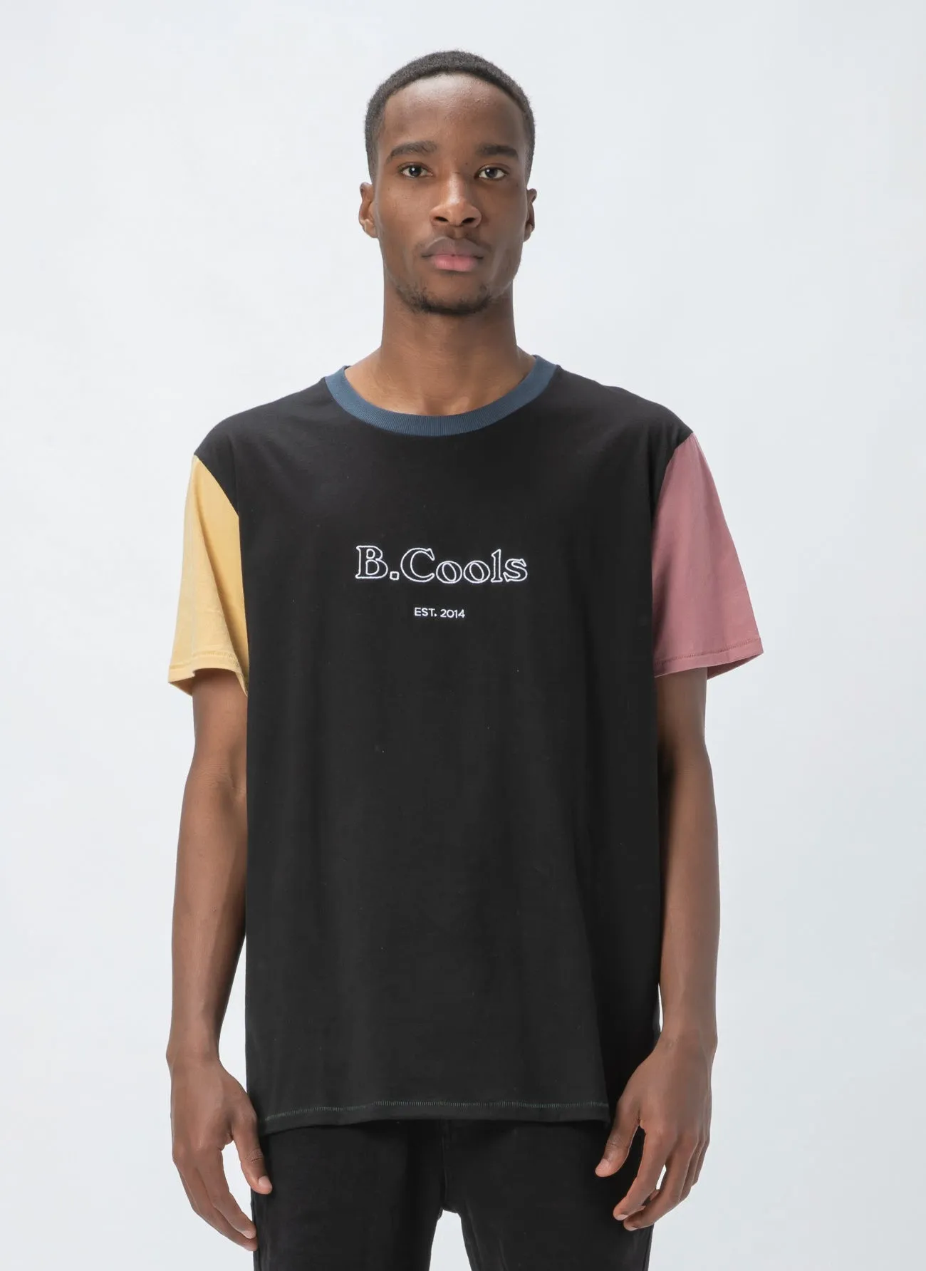 B.Cools Heritage Tee Colour Block sold by Barney Cools