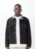 B.Rigid Full Sherpa Jacket Black sold by Barney Cools