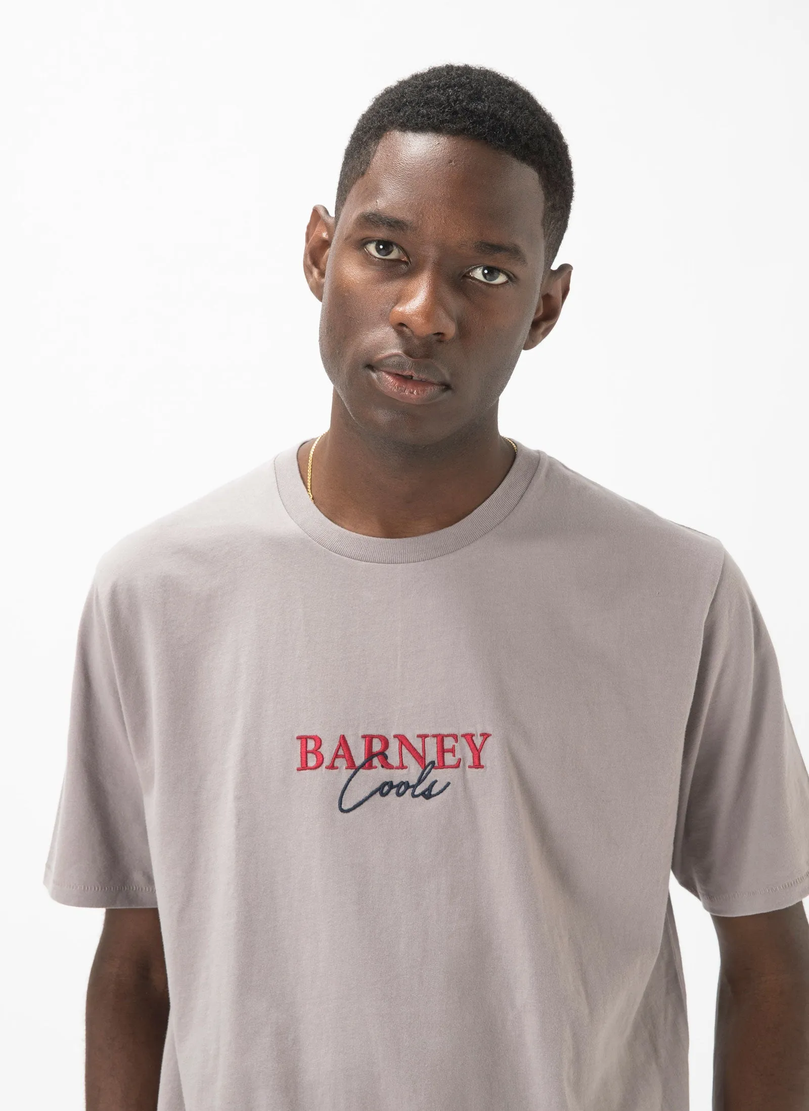 Script Embro Tee Smoke sold by Barney Cools product image thumbnail 5
