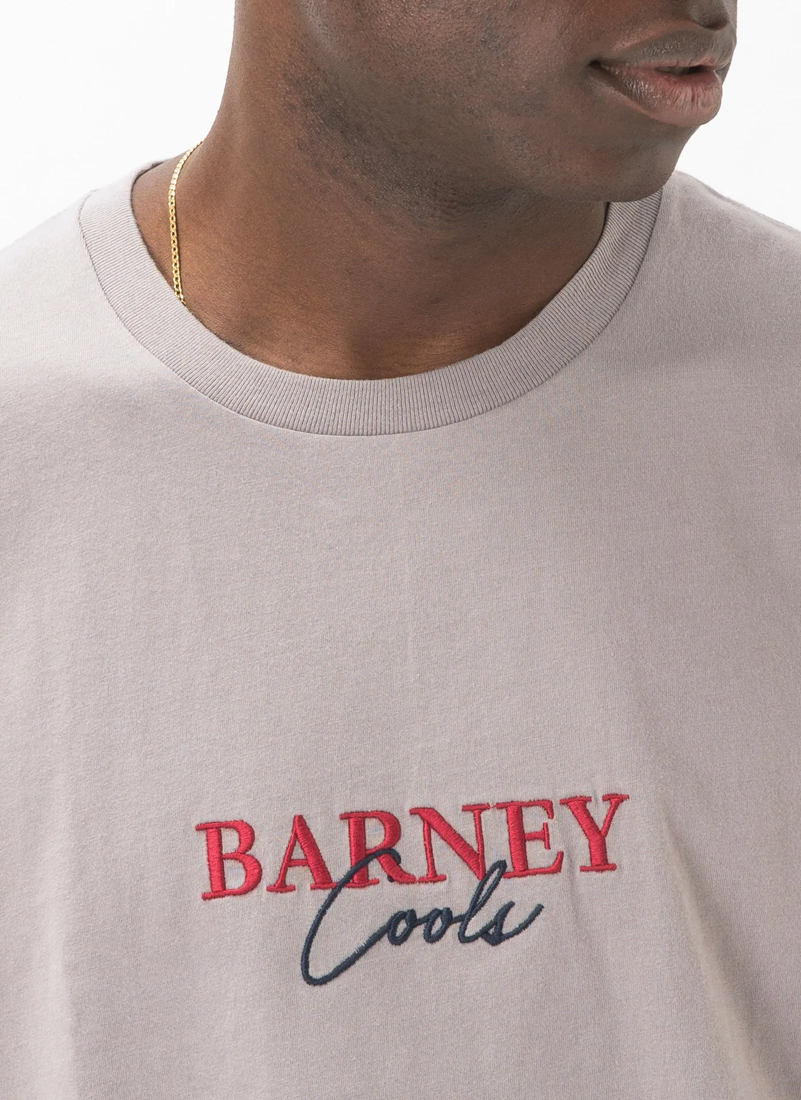 Script Embro Tee Smoke sold by Barney Cools product image thumbnail 2
