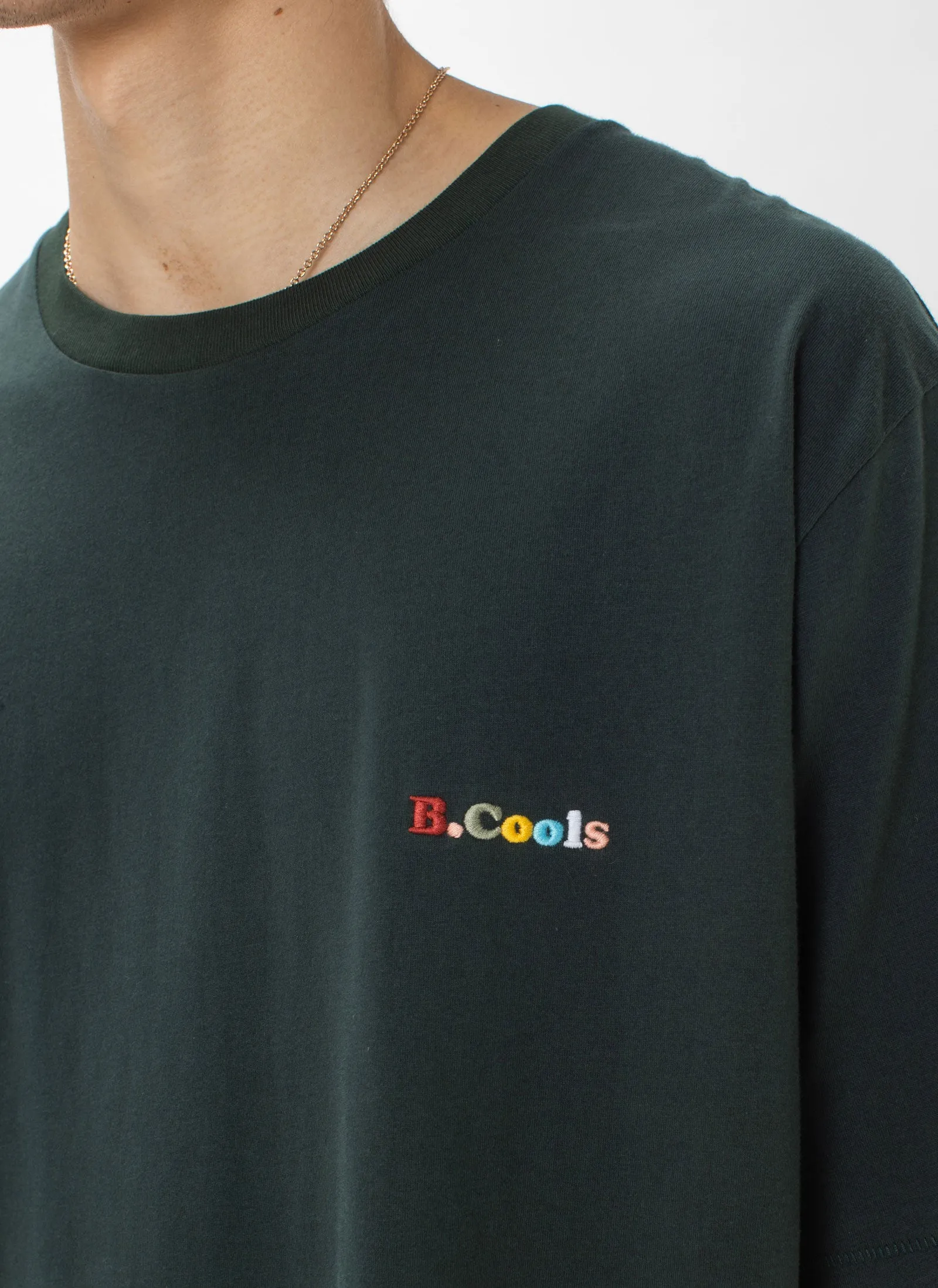 B.Cools Retro Embro Tee Forest sold by Barney Cools product image thumbnail 2