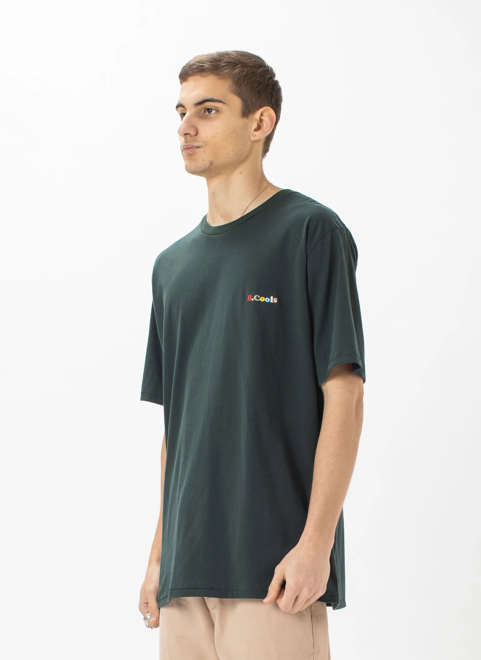 B.Cools Retro Embro Tee Forest sold by Barney Cools product image thumbnail 3