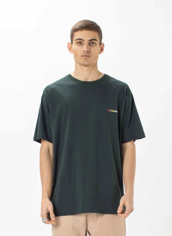 B.Cools Retro Embro Tee Forest sold by Barney Cools