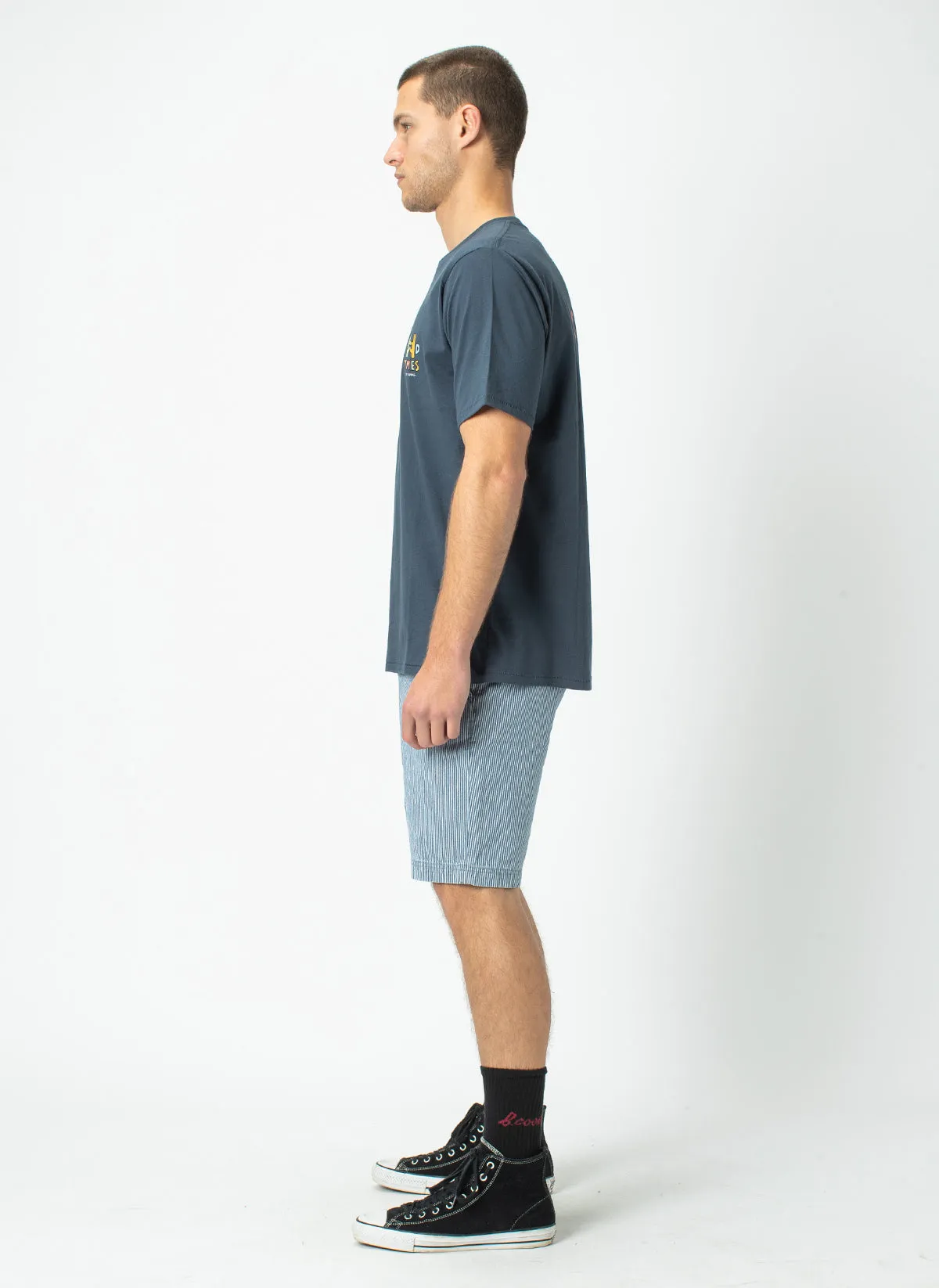 Good Times Tee Slate sold by Barney Cools product image thumbnail 5