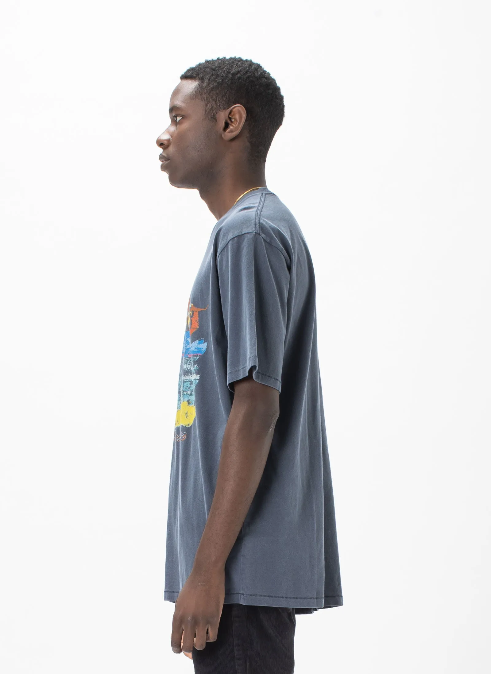 Lost Paradise Tee Vintage Navy sold by Barney Cools product image thumbnail 3