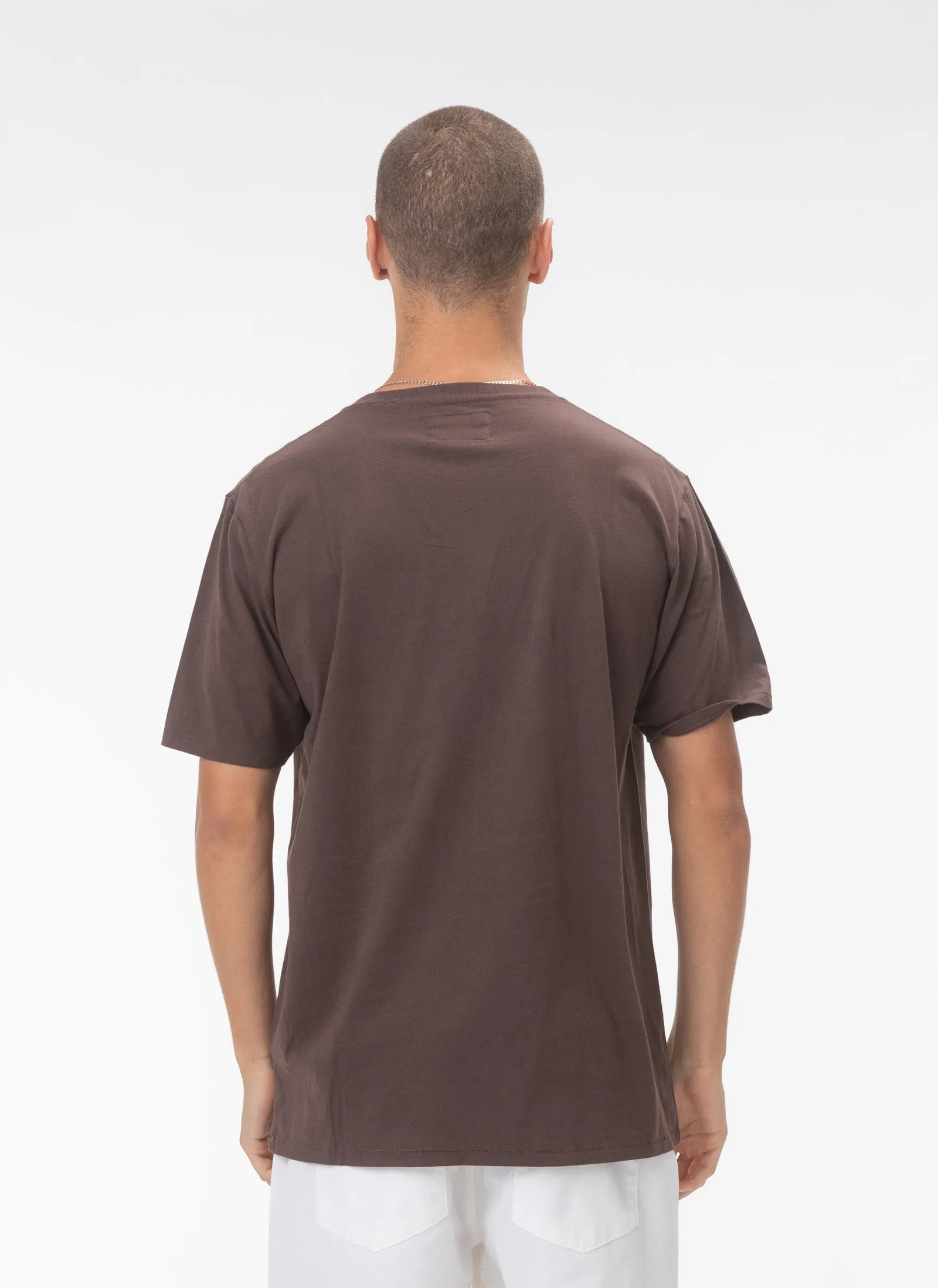 Beach Life Tee Tobacco sold by Barney Cools product image thumbnail 5