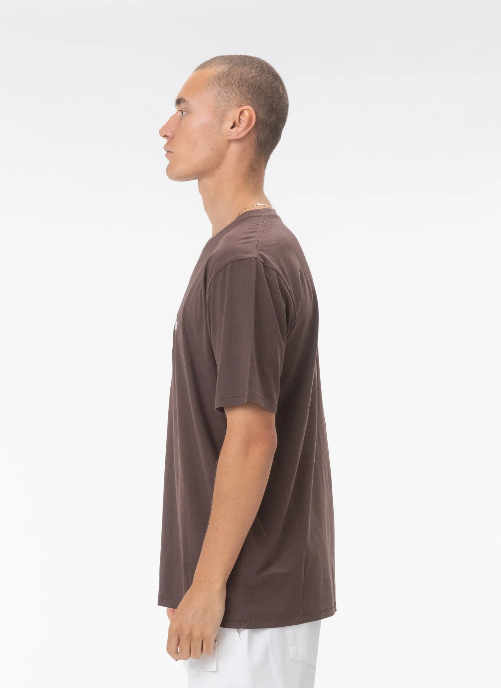Beach Life Tee Tobacco sold by Barney Cools product image thumbnail 4
